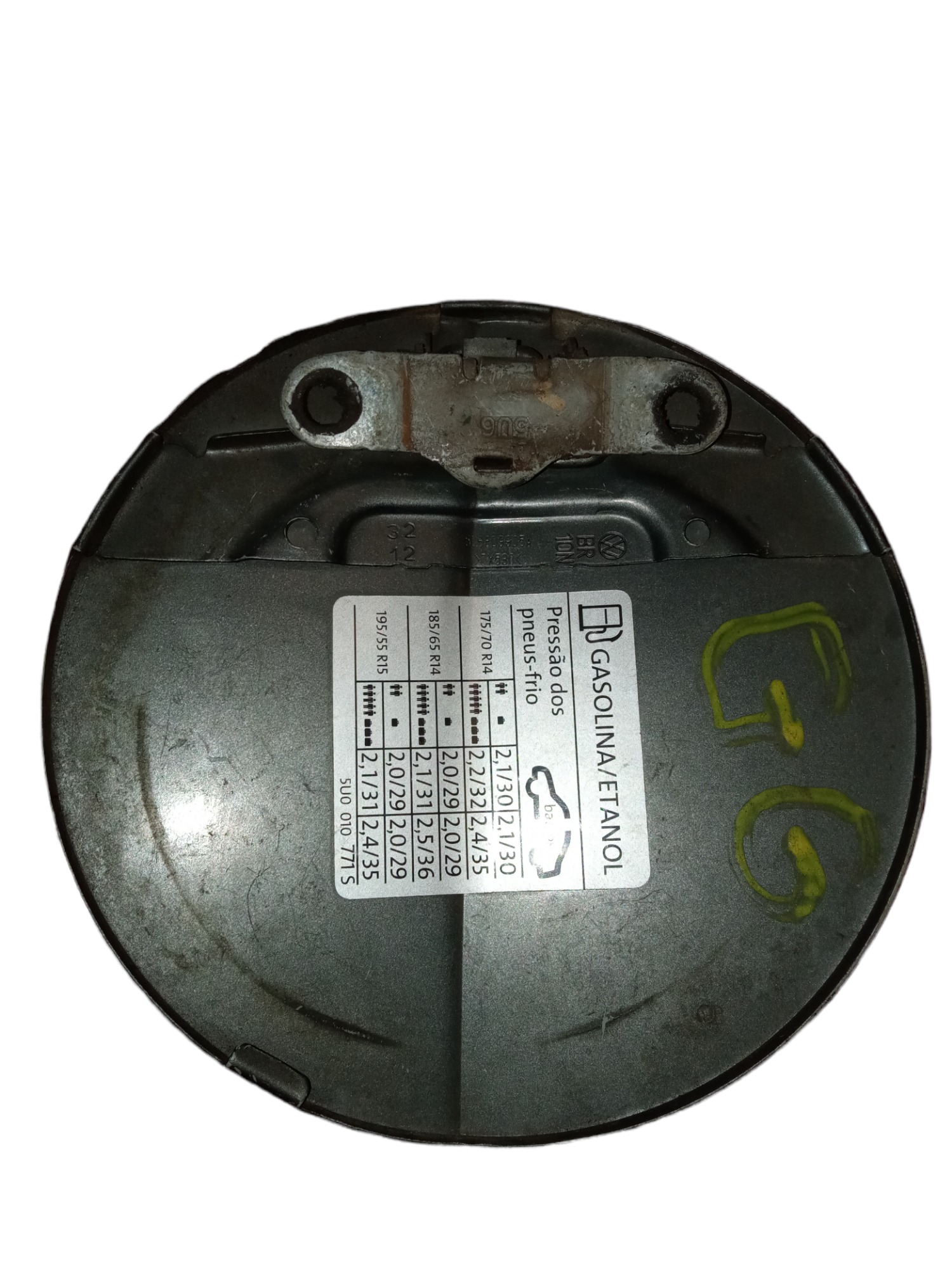 Portinhola Do Tanque Volkswagen Gol G6 2013/2014 Cinza 4