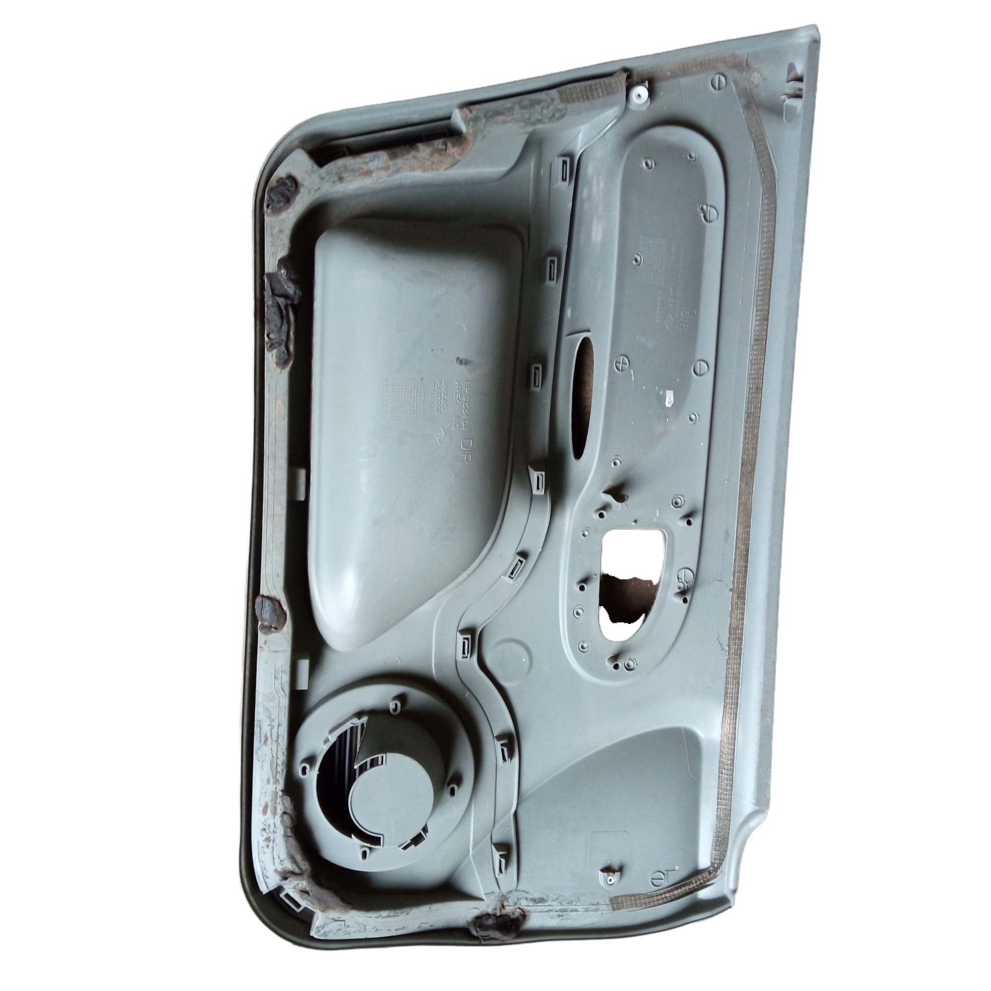 Forro De Porta Renault Dianteira Direita Clio 2003/2008 Prata 2