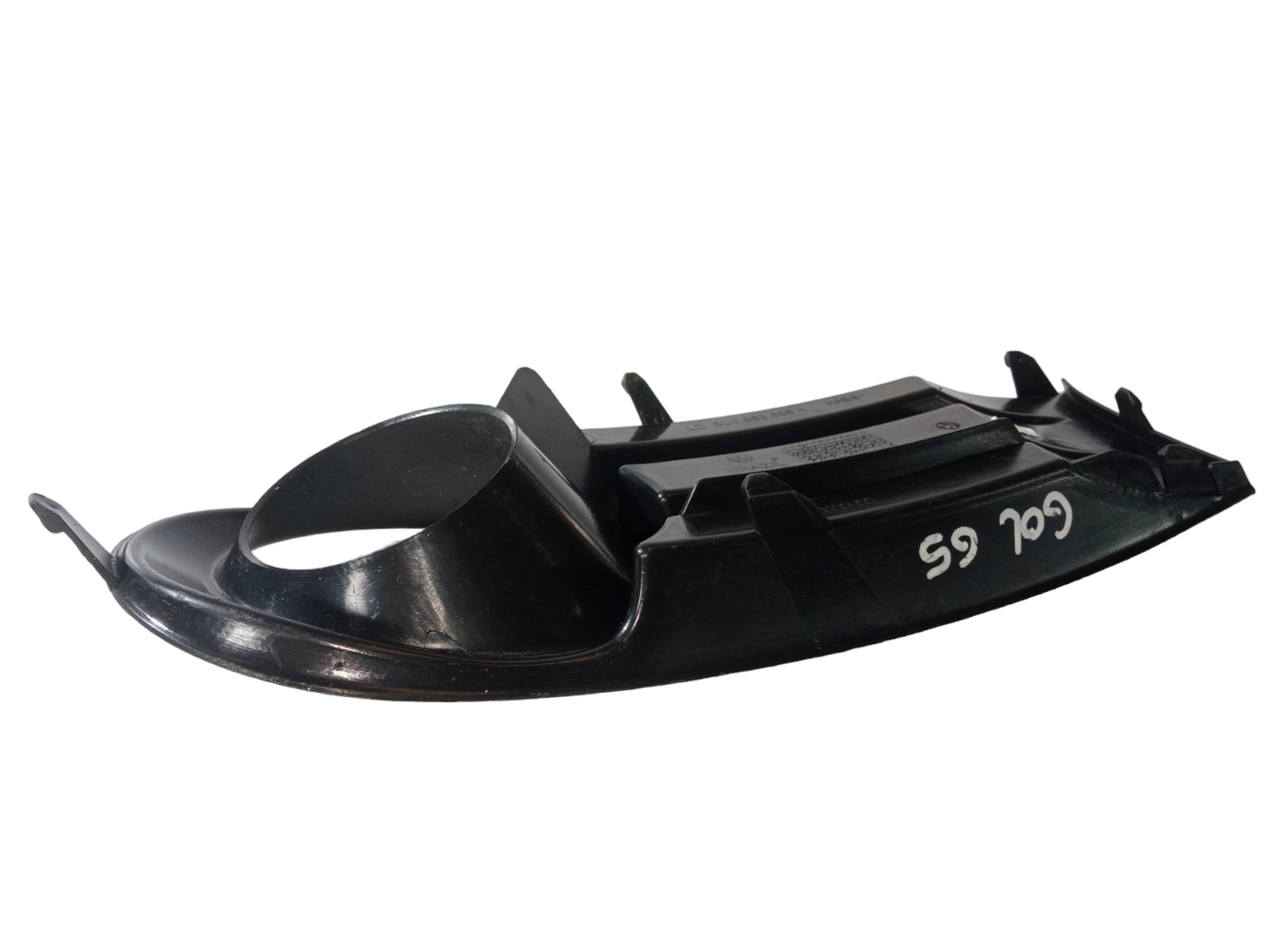 Moldura Grade Farol Milha Gol G5 2011 2012 Saveiro Voyage  Preto Direito 5