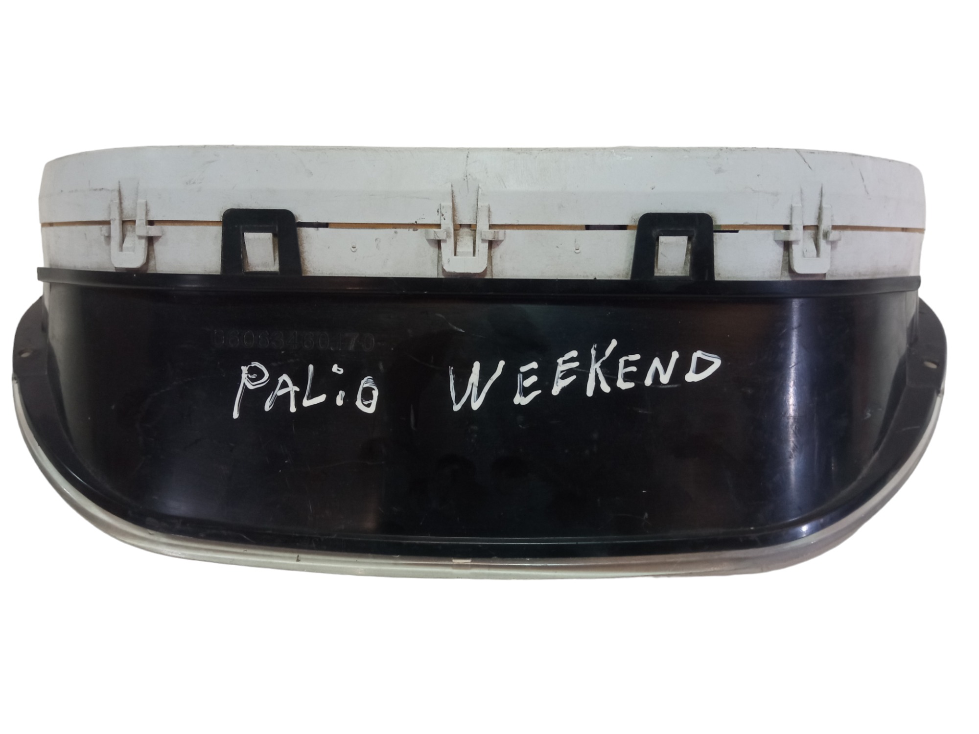 Painel Instrumentos Moldura Fiat Palio Fire 2002 Preto 4
