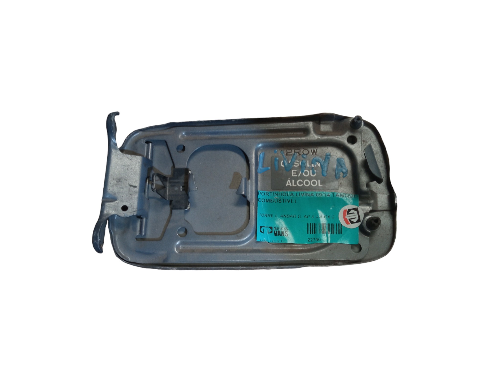 Portinhola Tanque Combustível Nissan Livina 2009/2014 M.v Cinza 2014 4