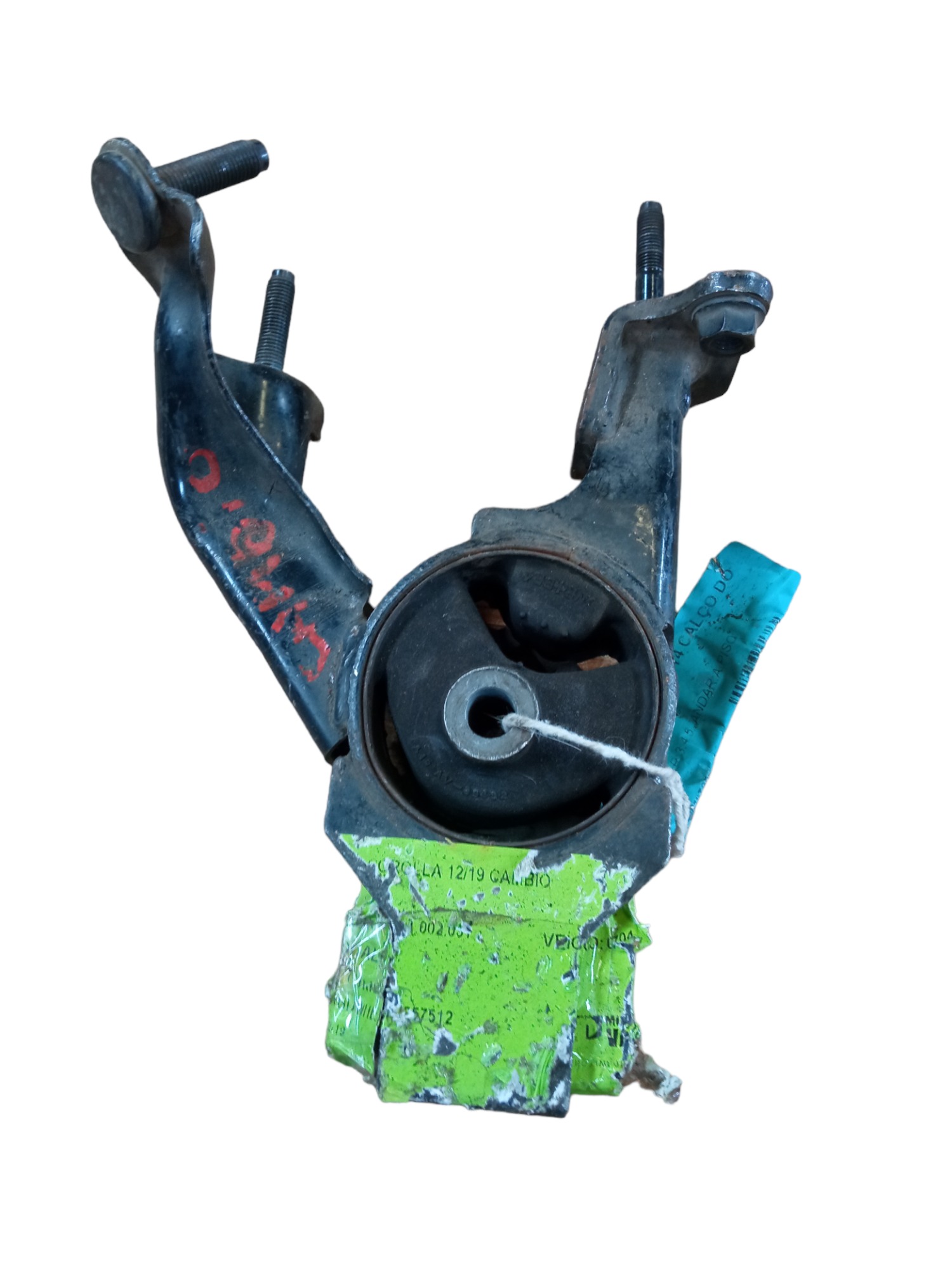 Coxim Traseiro Calço Do Motor Toyota Corolla 2012/2014 M.v 3