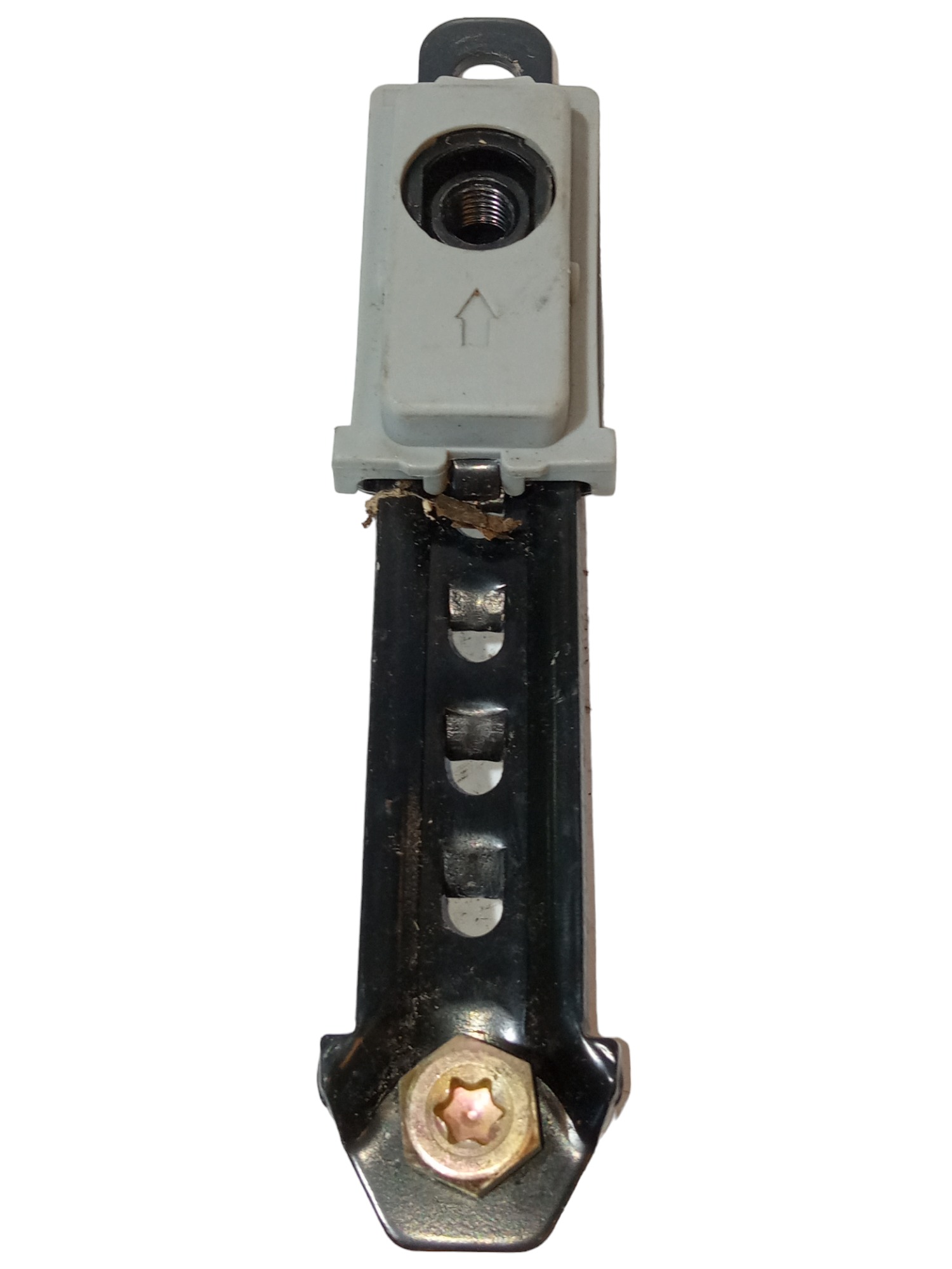 Suporte Ajuste Altura Trilho Cinto Chery Face 2012 Usado  Cinza 1