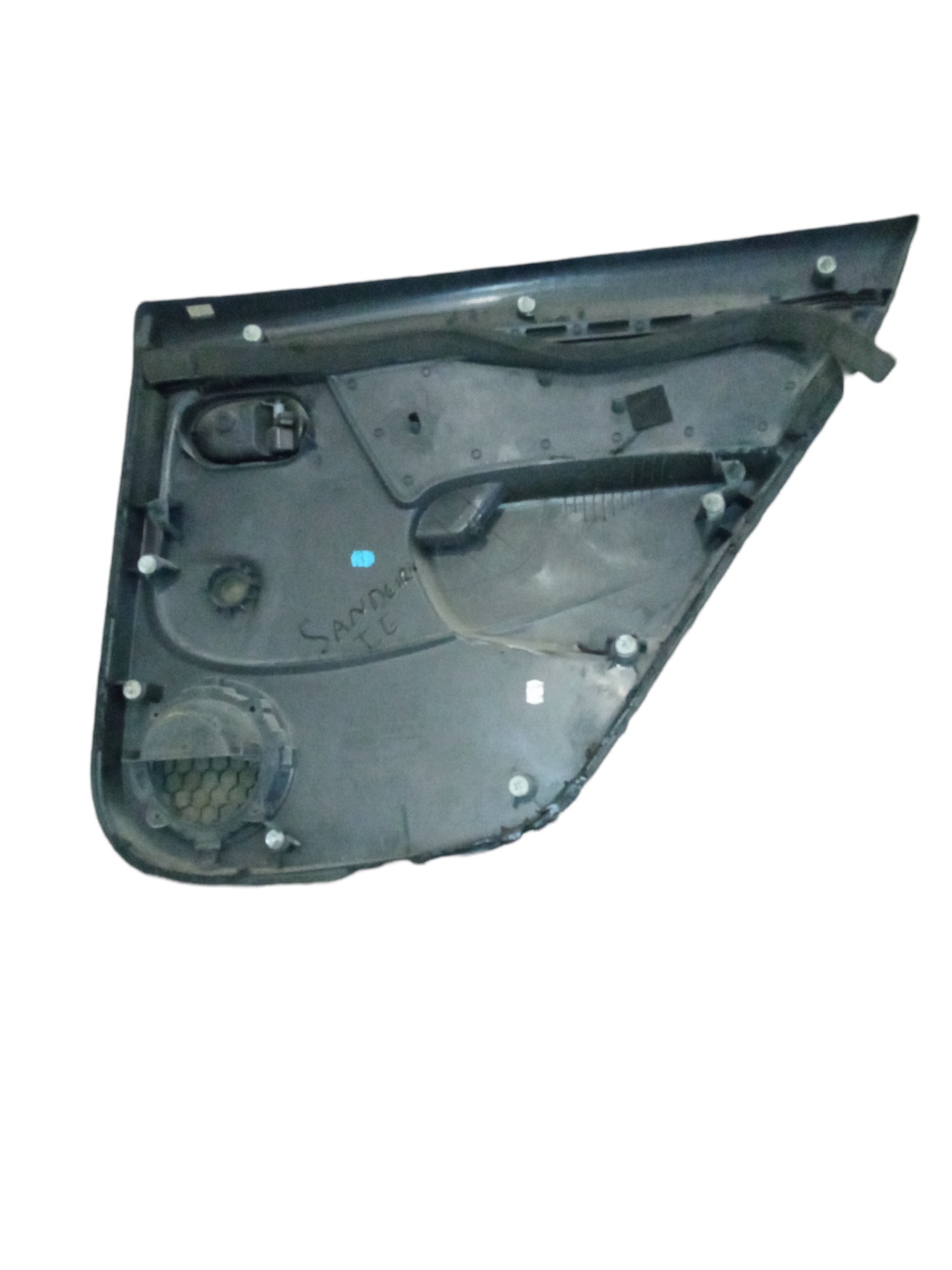 Forro De Porta Traseira Esquerda Renault Sandero 2008 2009 Preto 2