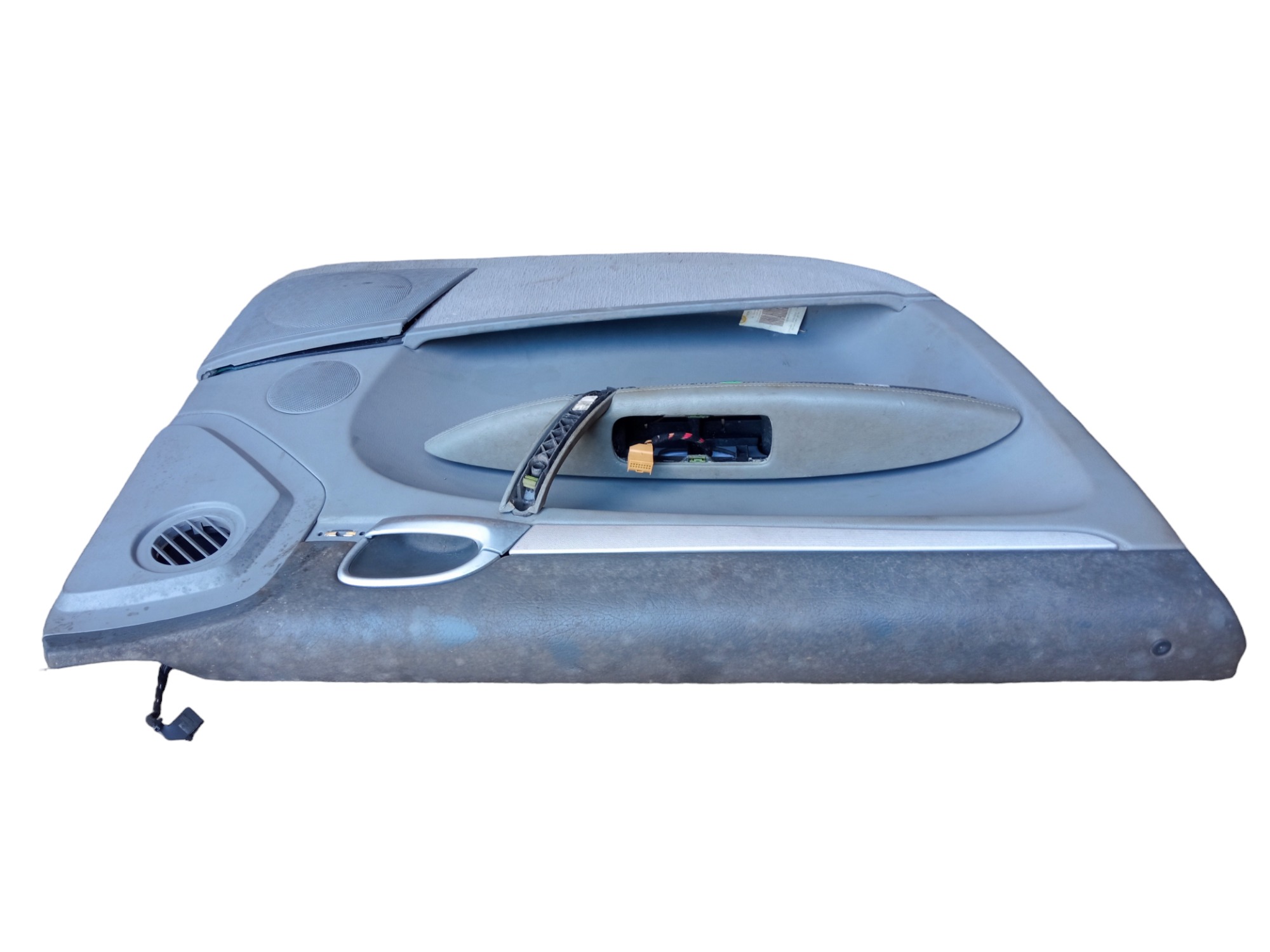 Forro Porta Dianteira Esquerda Porsche Cayenne 2009 Original Cinza 2