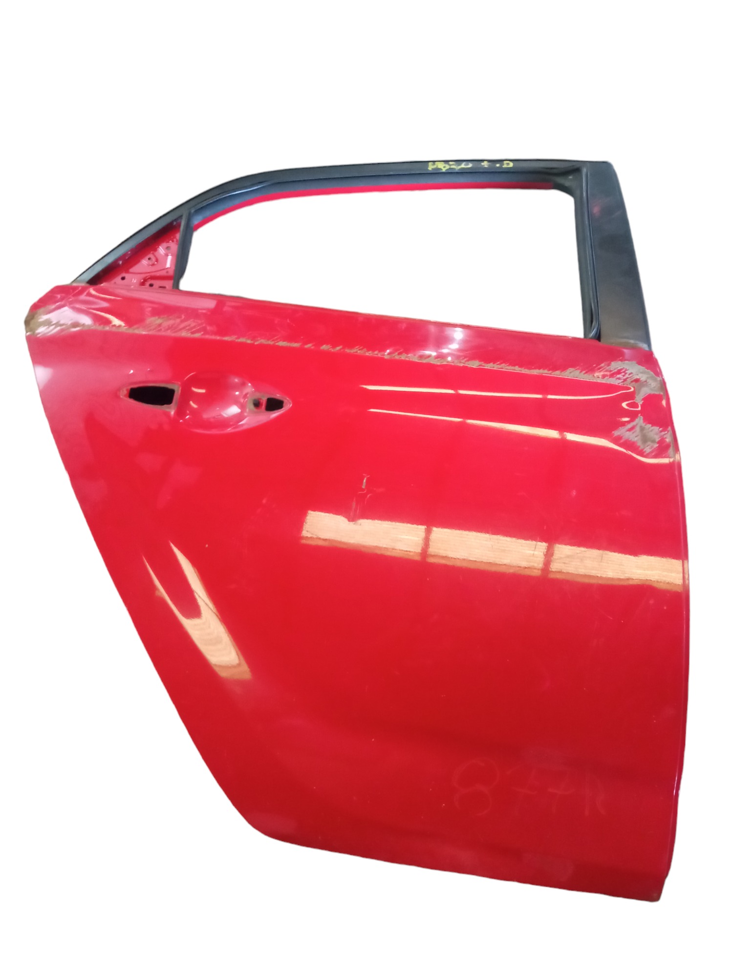 Porta Traseira Direita Hyundai Hb 20 Hatch 2013 A 2019 Usada Traseira Direito Vermelho 1