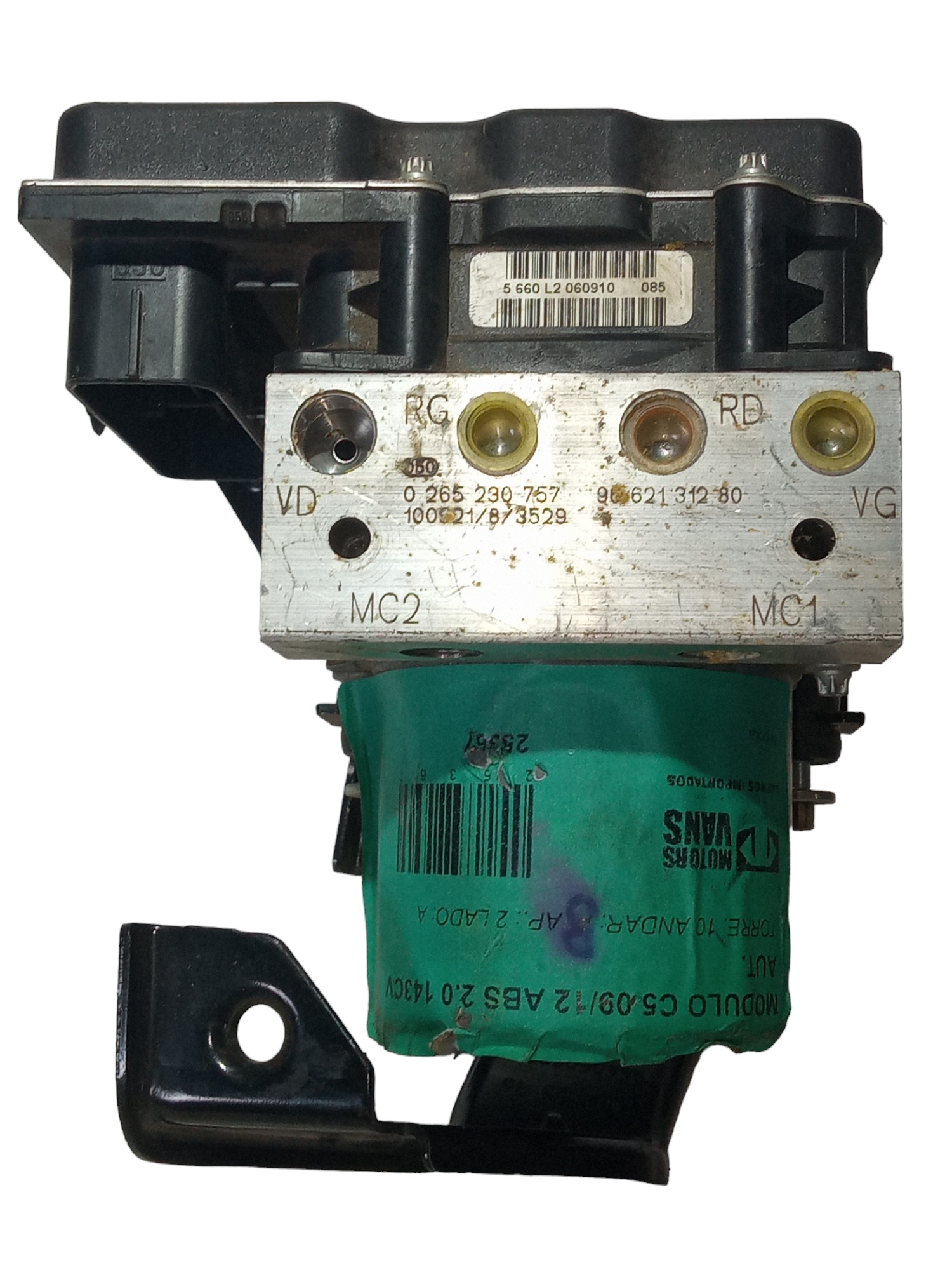Modulo Central Abs Bomba Freio Citroen C5 2008 2012 2 0 16v 3