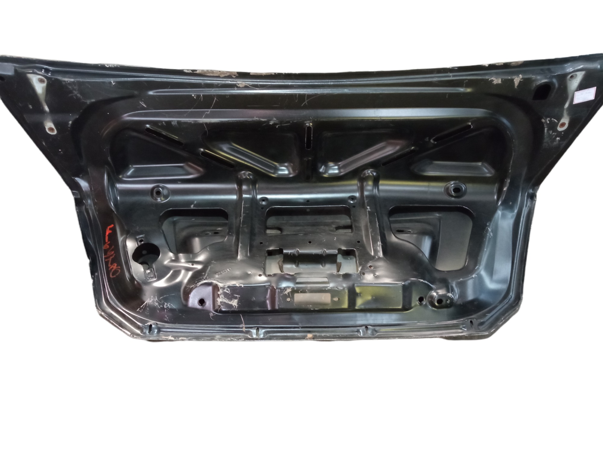 Tampa Traseira Fiesta Sedan 2004 2005 2006 A 2012 Original Preto 5