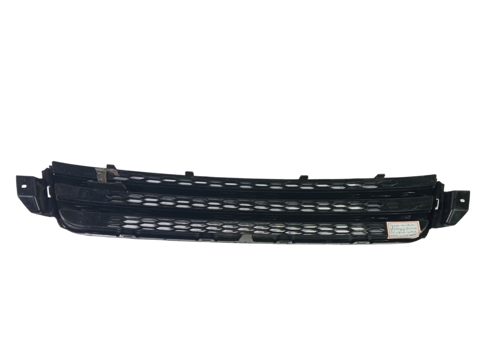 Grade Inferior Parachoque Dianteiro Vw Gol G5 2008 A 2013 4