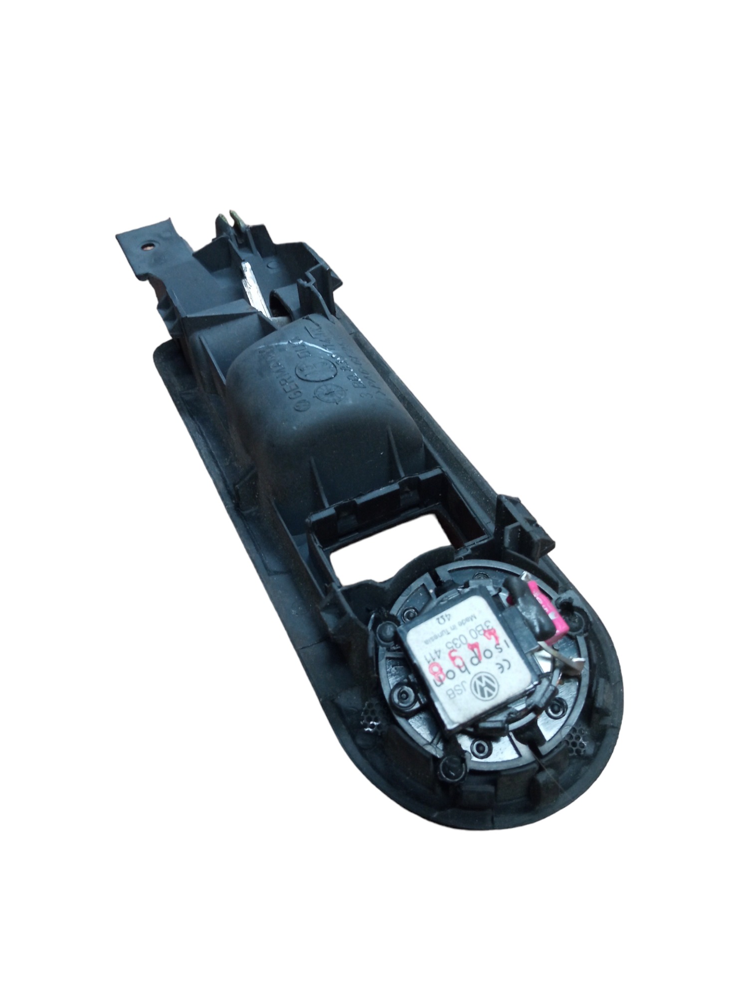 Maçaneta Interna Porta Traseira Direita Vw Passat 1999/2007 Preto Traseira 4