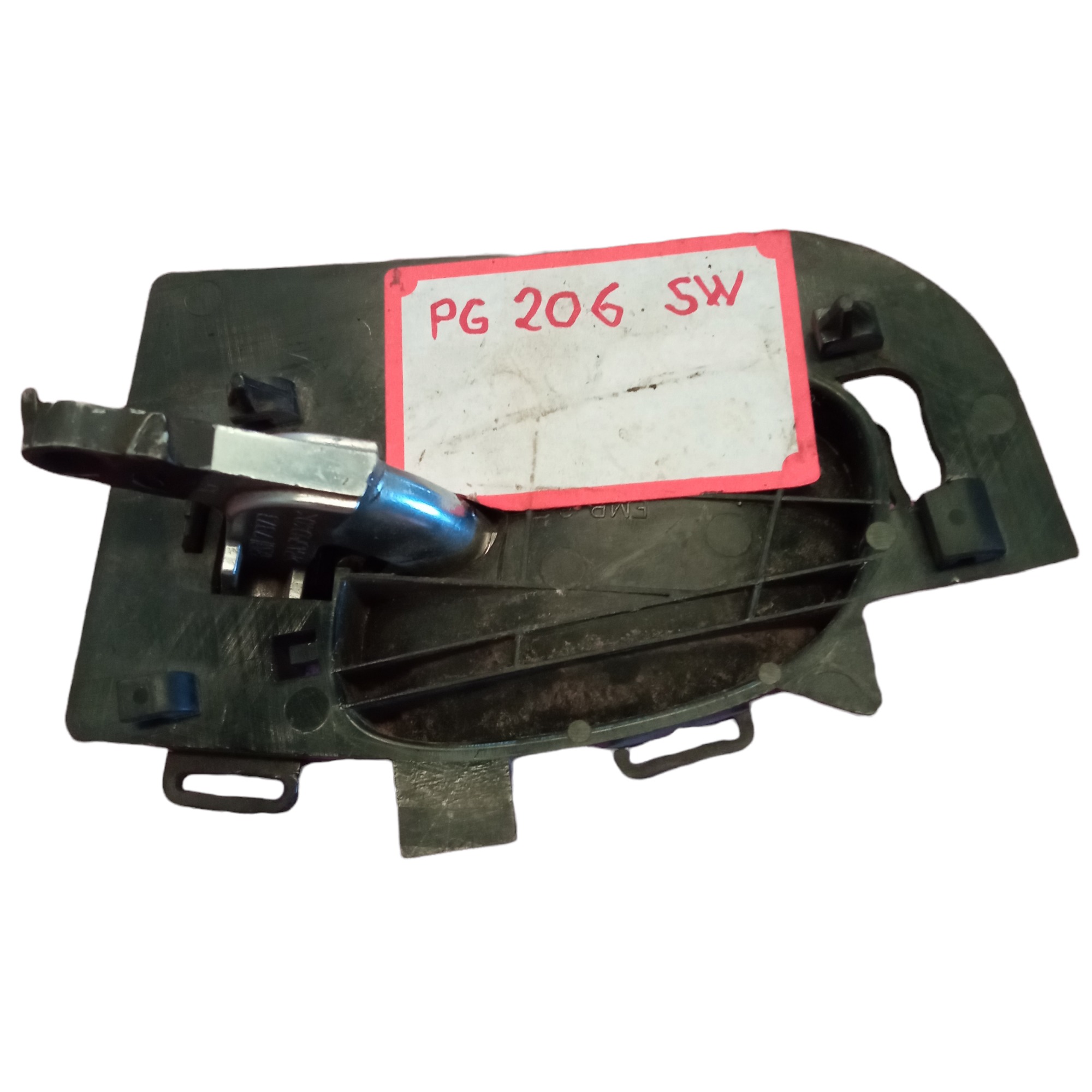 Maçaneta Interna Direita Peugeot 206 Sw 2006 Prata Dianteira/traseira 9
