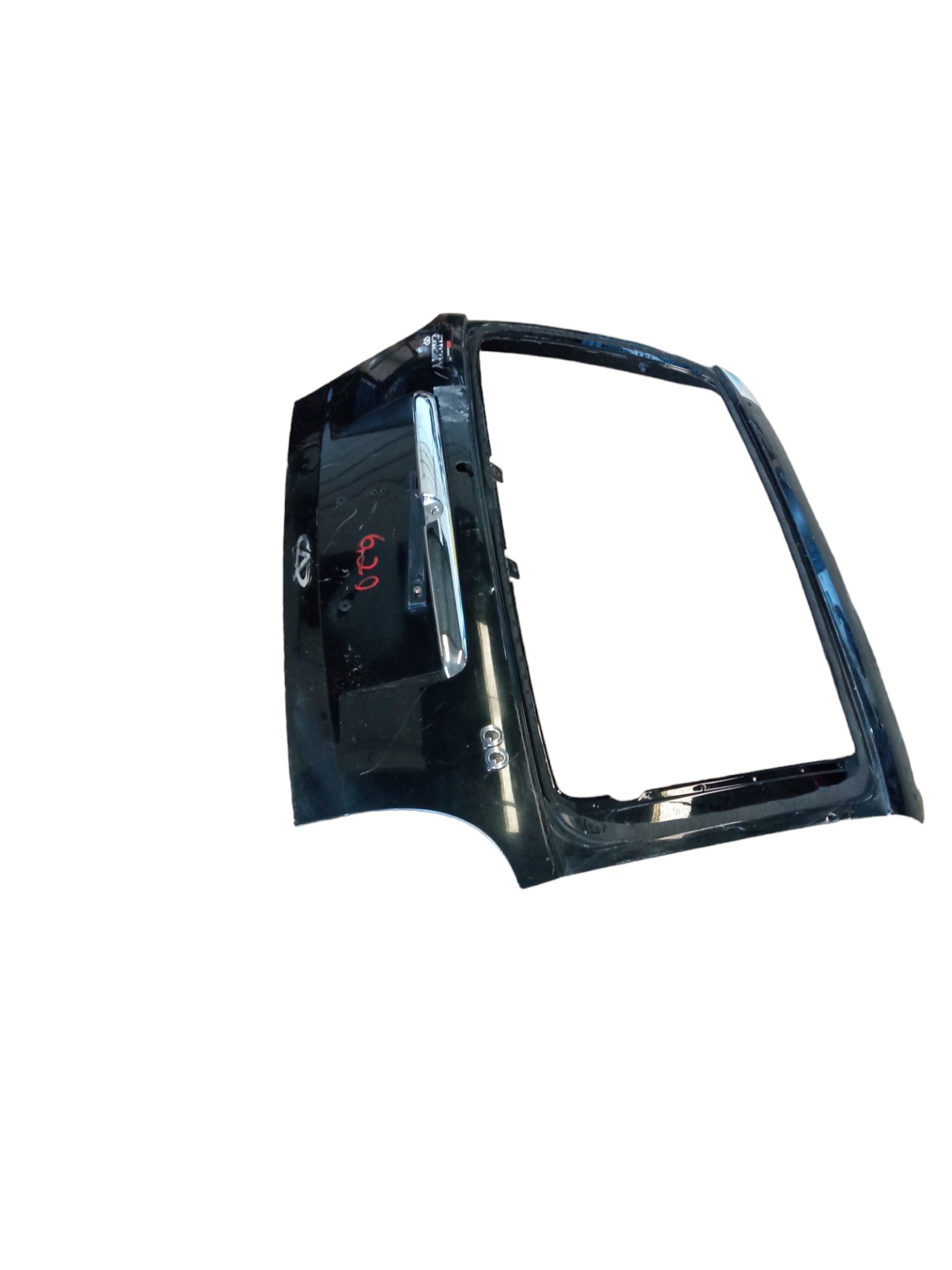 Tampa Traseira Chery Qq 2011 2012 2013 2014 2015  Preto 5