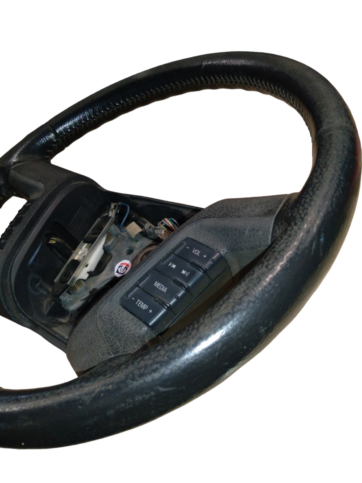 Volante Simples Ford Fusion 2006 A 2008 M.v Preto 2