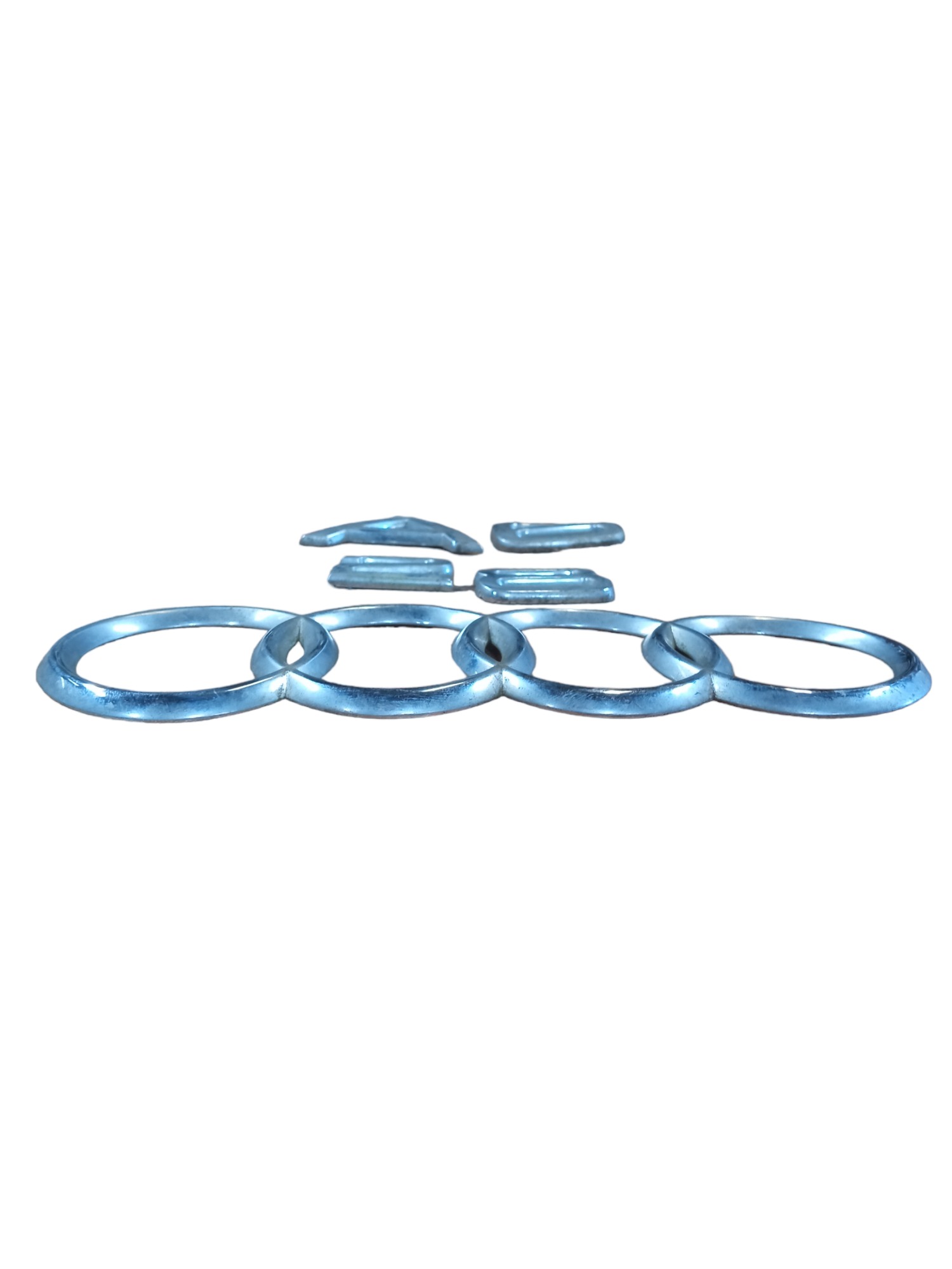 Emblema Letreiro Original Audi A6 2.8 2000  Prata 3