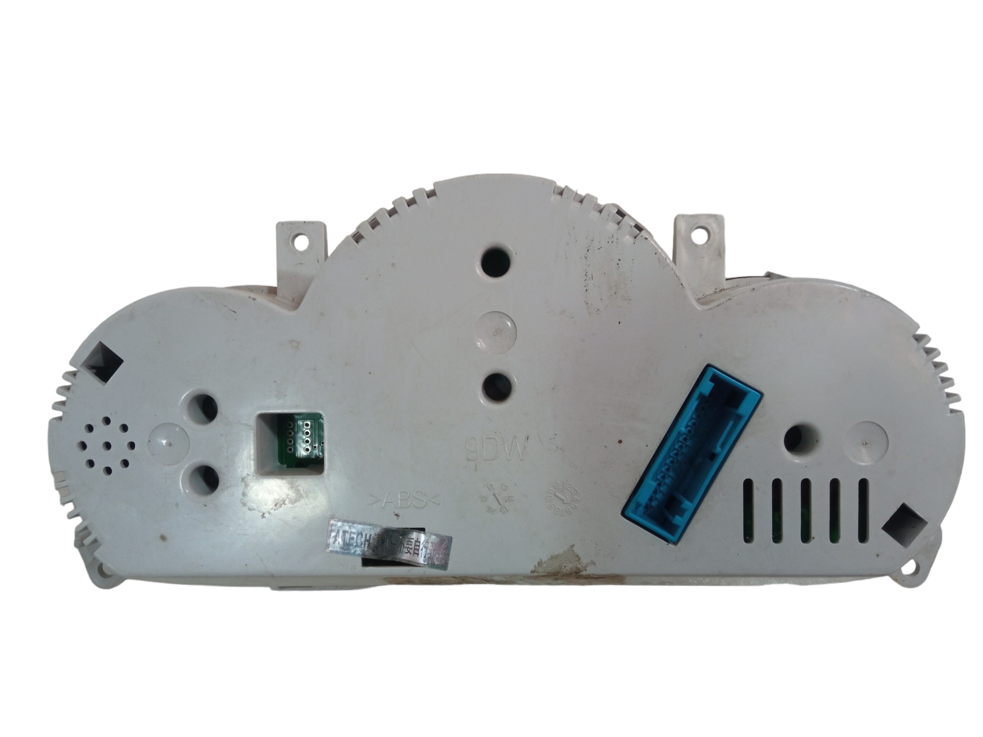 Painel De Instrumentos Moldura Chery Face 1 3 2010 A 2014  Azul 4