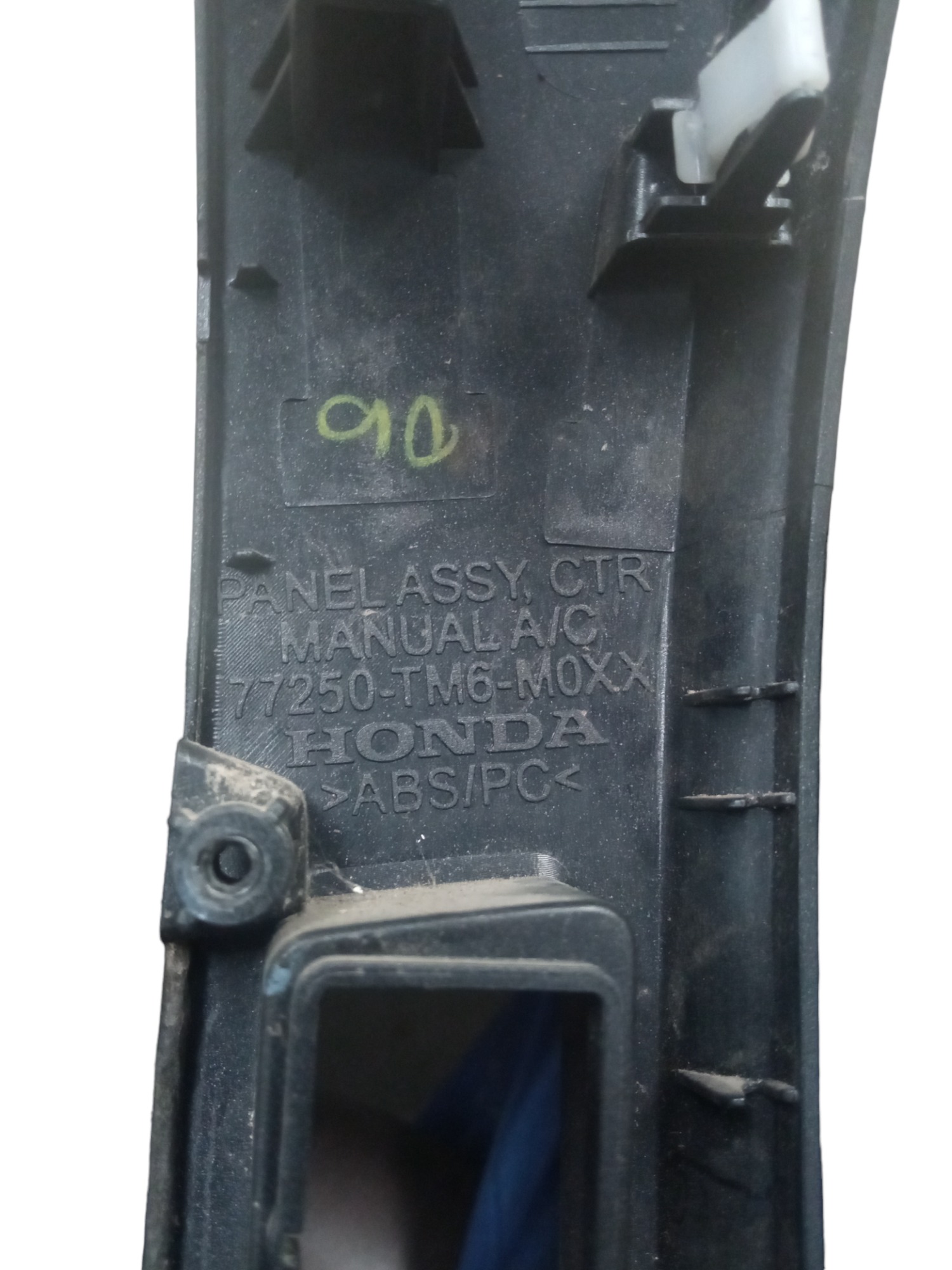 Moldura Painel Central Honda City 2009/2014 5