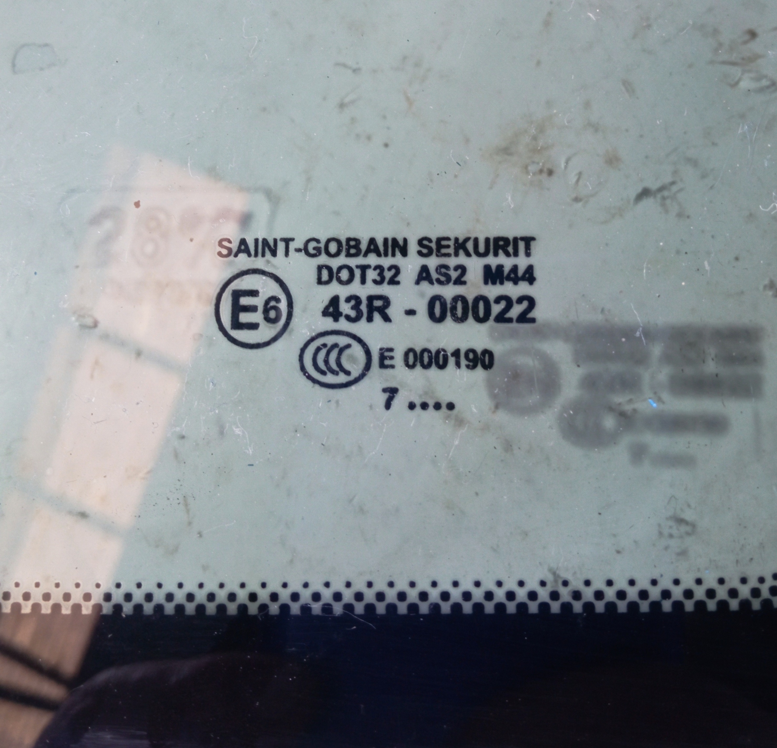 Janela Fixa Traseira Direita Porsche Cayenne 2009 2010 Usado 3