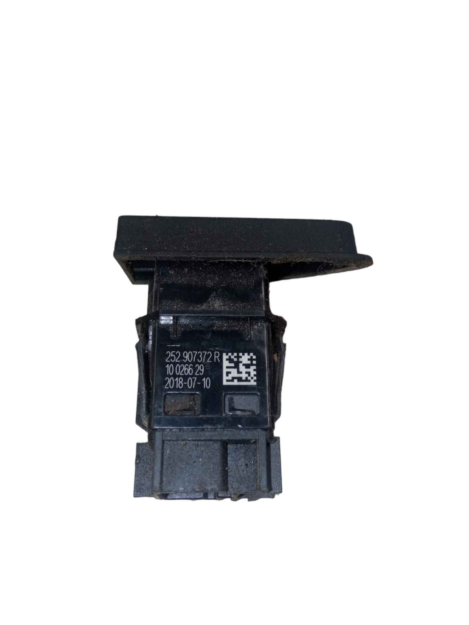 Botão Alerta Renault Captur Duster 2017 / 2019 252907372r  Preto 2