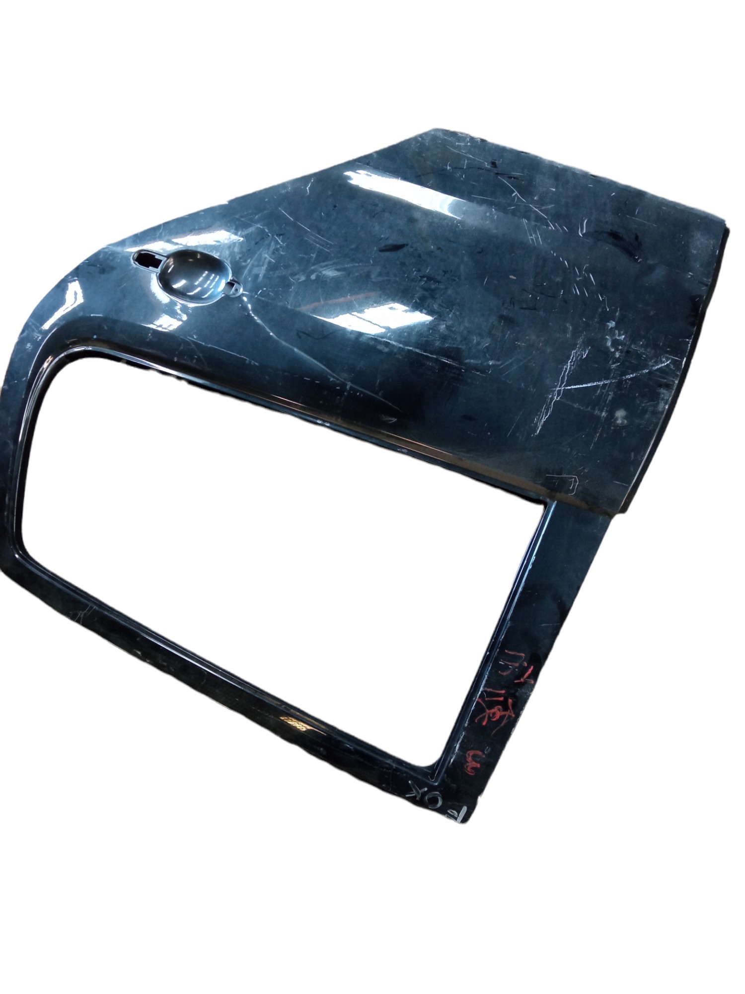 Porta Traseira Esquerda Volkswagen Fox 2007 3 Furos Usada Preto 5