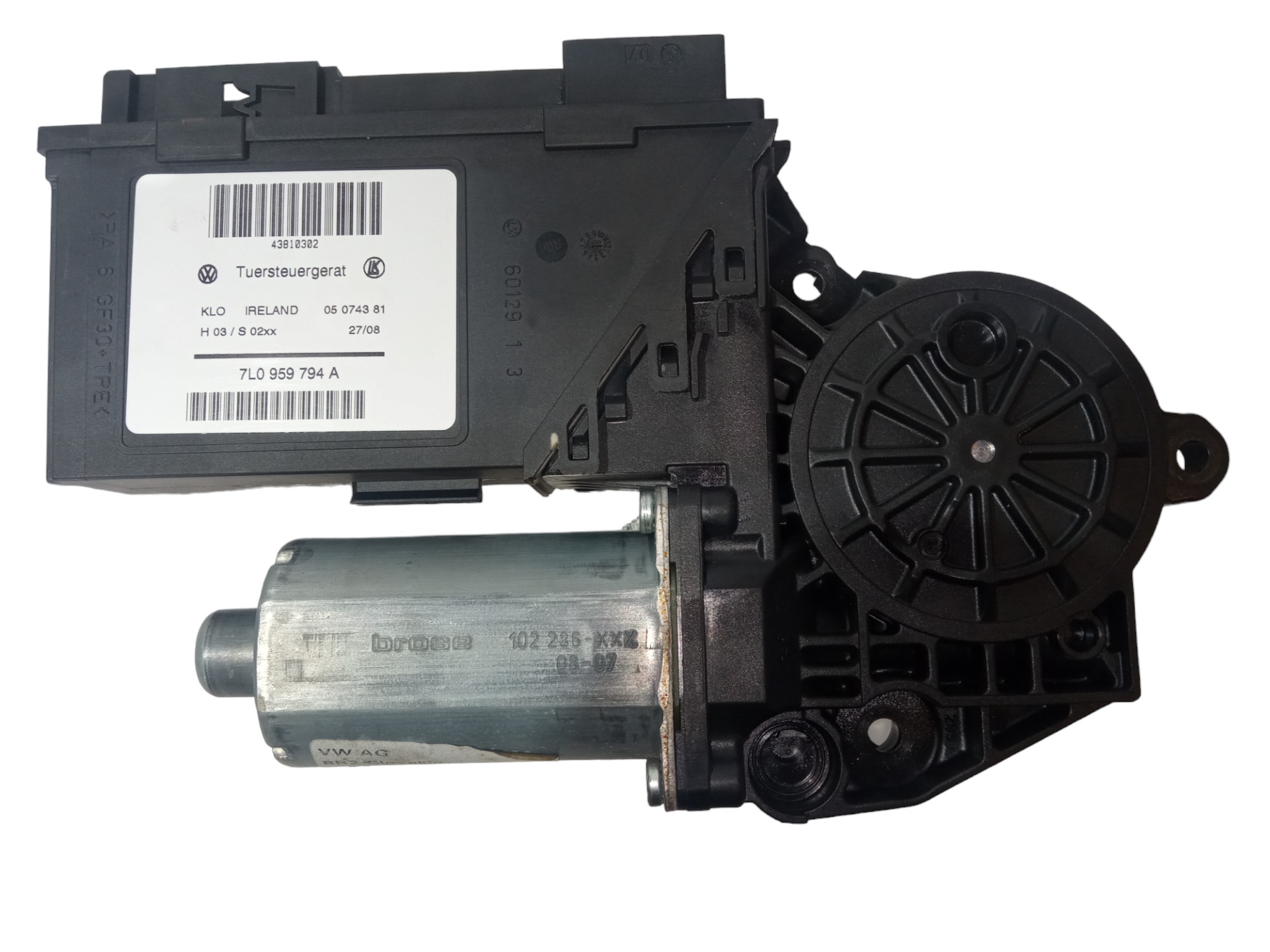 Motor Vidro Eletrico Traseiro Direito Porsche Cayenne 2009 4