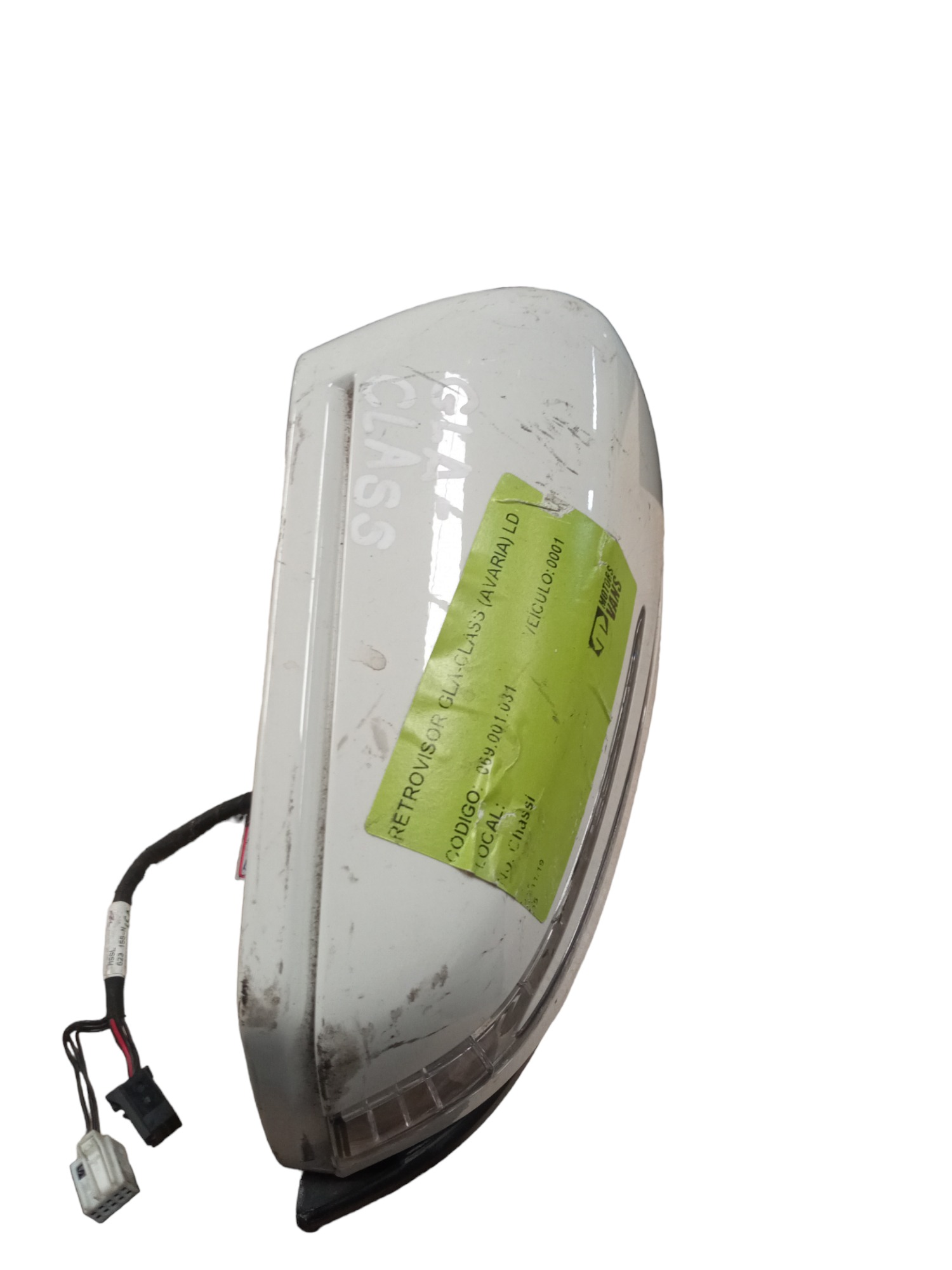 Moldura Retrovisor Direito Mercedes Classe Gla 2012 2018 6