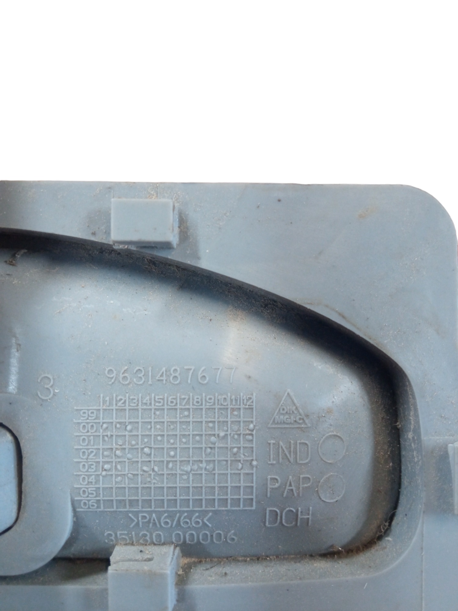 Maçaneta Interna Citroen Xsara Picasso 2001/2011  Cinza Dianteira 5