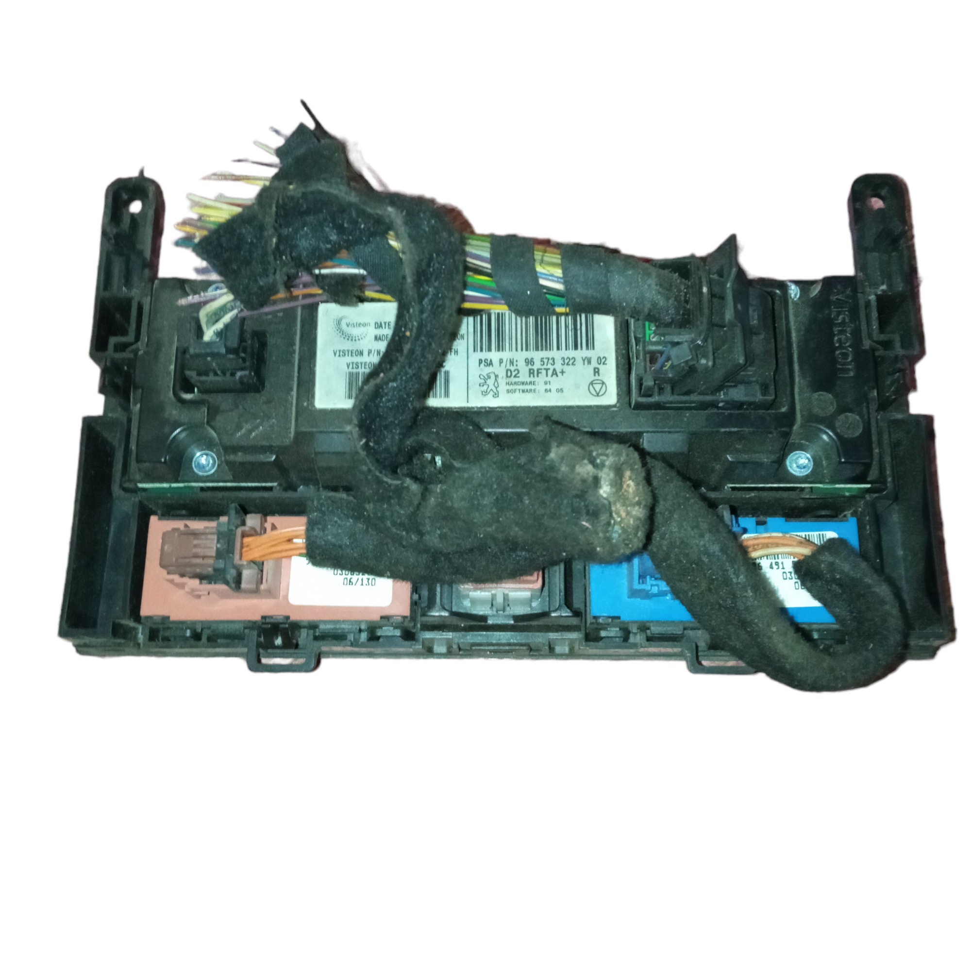 Comando  Ar Condicionado Peugeot 407 2007 Usado Original 3