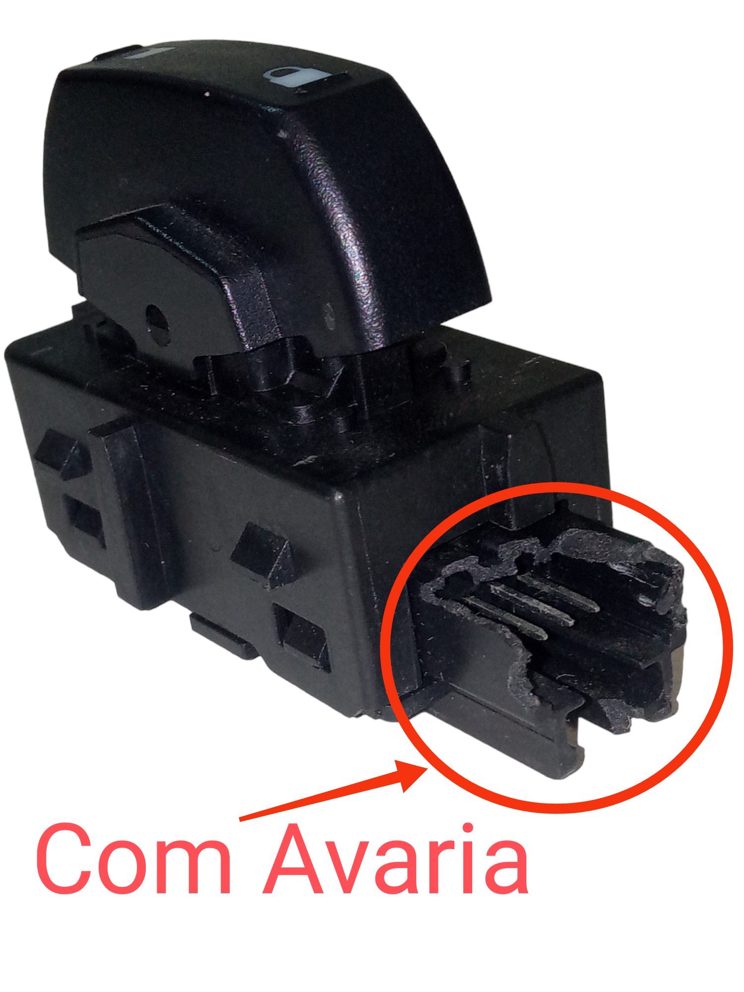Botao Trava Porta Original Ford Fusion 2006 A 2010 Usado 2
