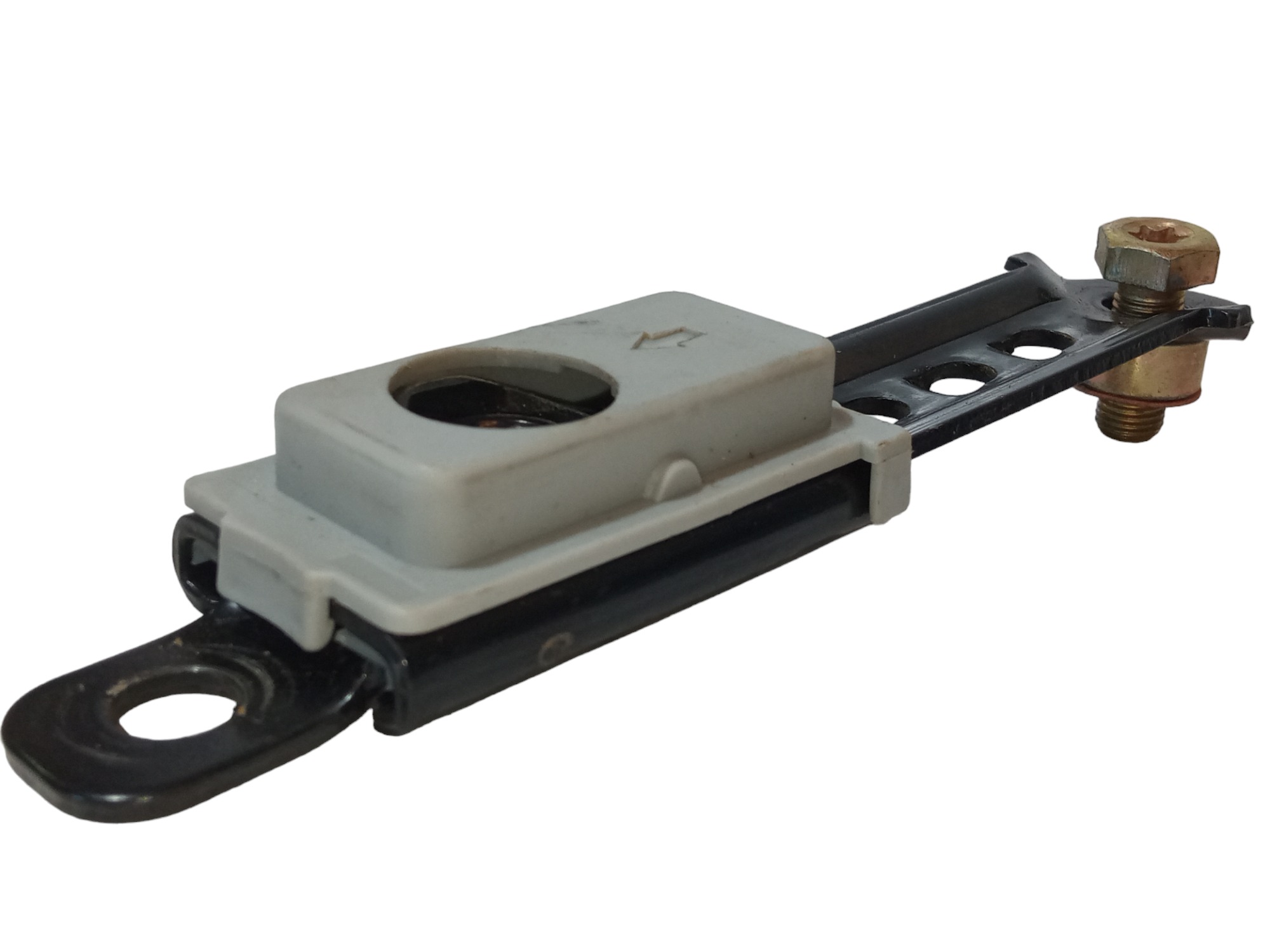 Suporte Ajuste Altura Trilho Cinto Chery Face 2012 Usado  Cinza 3