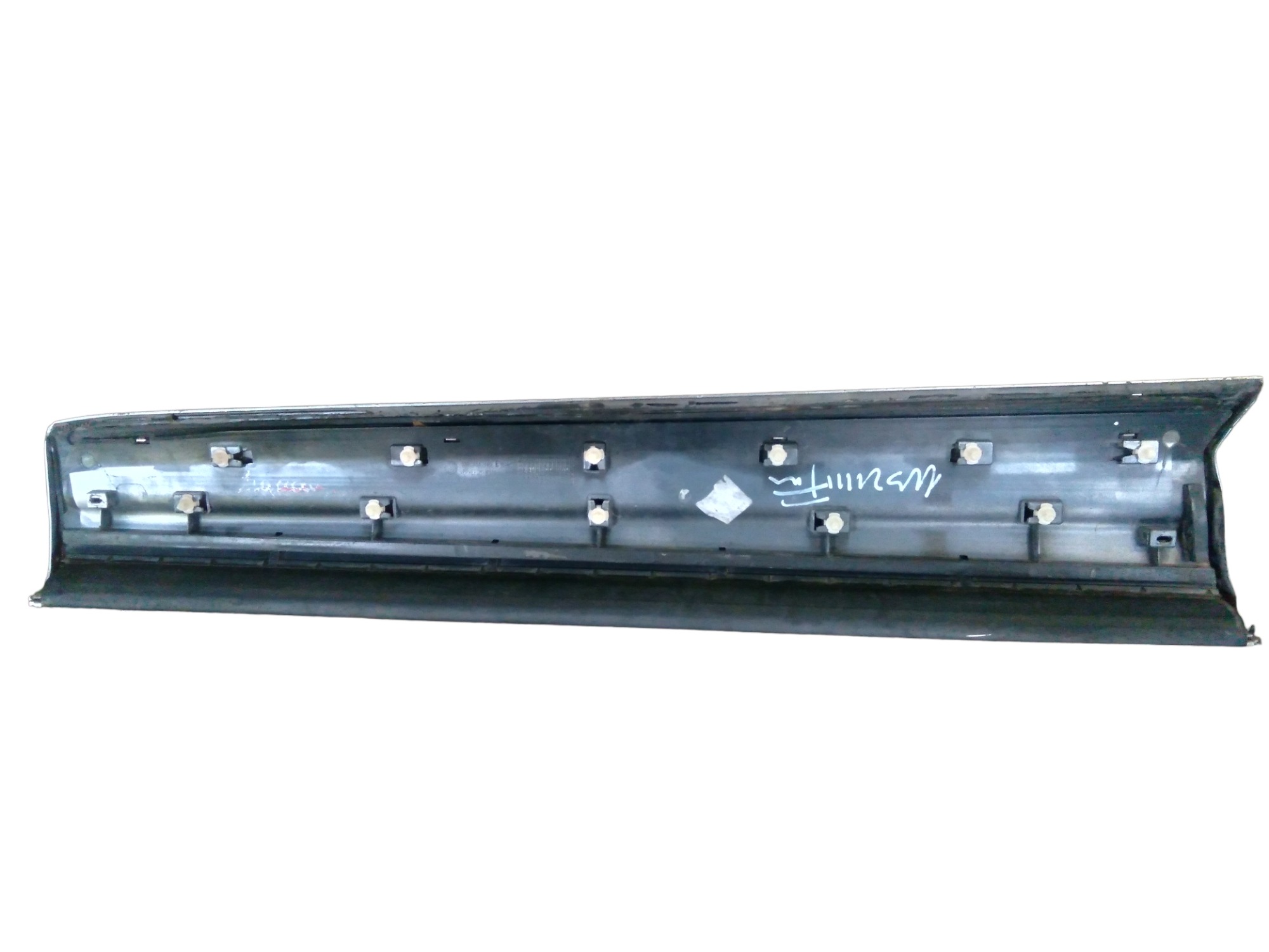 Friso Porta Dianteira Direita Vw Tiguan 09/16 C/detalhes M.v Prata 3