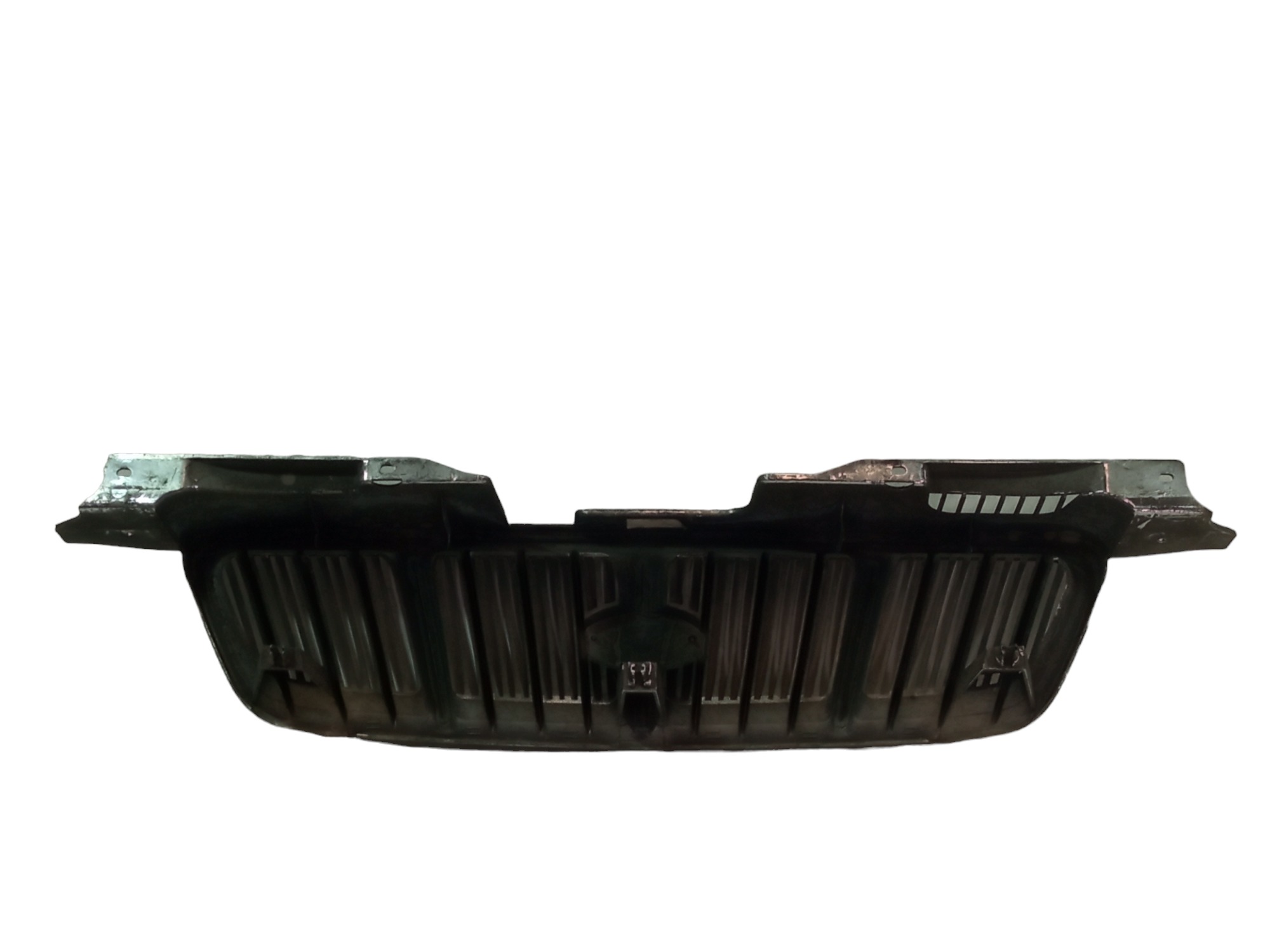 Moldura Grade Frontal Emblema Kia Carens 99 2001 Original  Preto 0 4