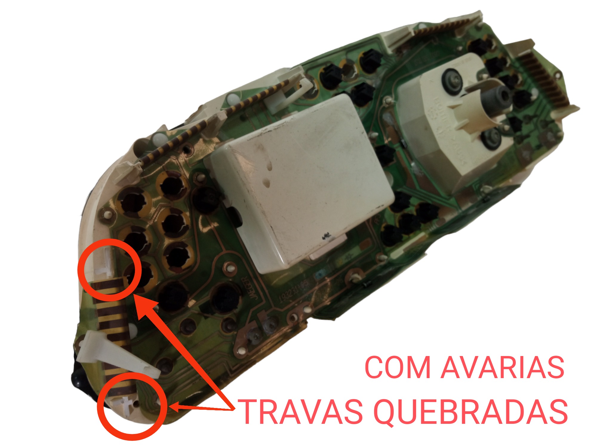 Moldura Painel De Instrumentos Peugeot 306 Original Usado 3