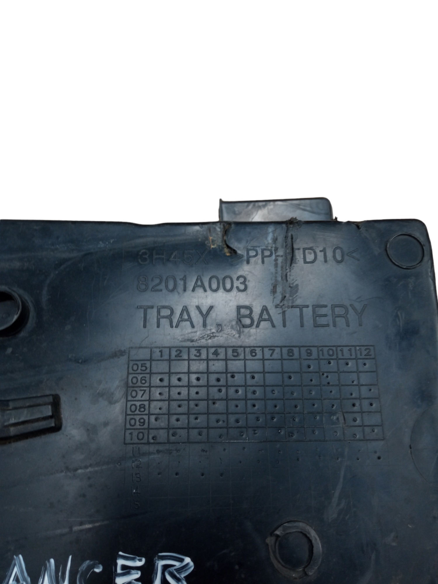 Suporte Caixa Da Bateria Mitsubishi Lancer Gt 2012/2016 5