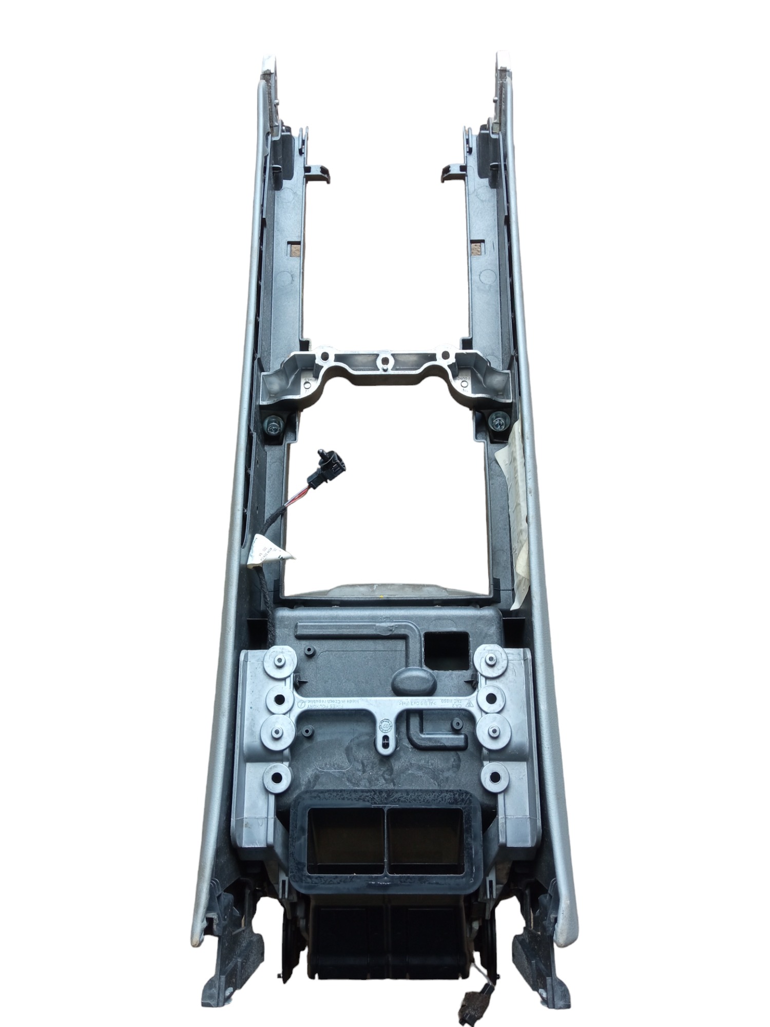Console Central Apoio Braco Porsche Cayenne 2009 Original  Cinza 5