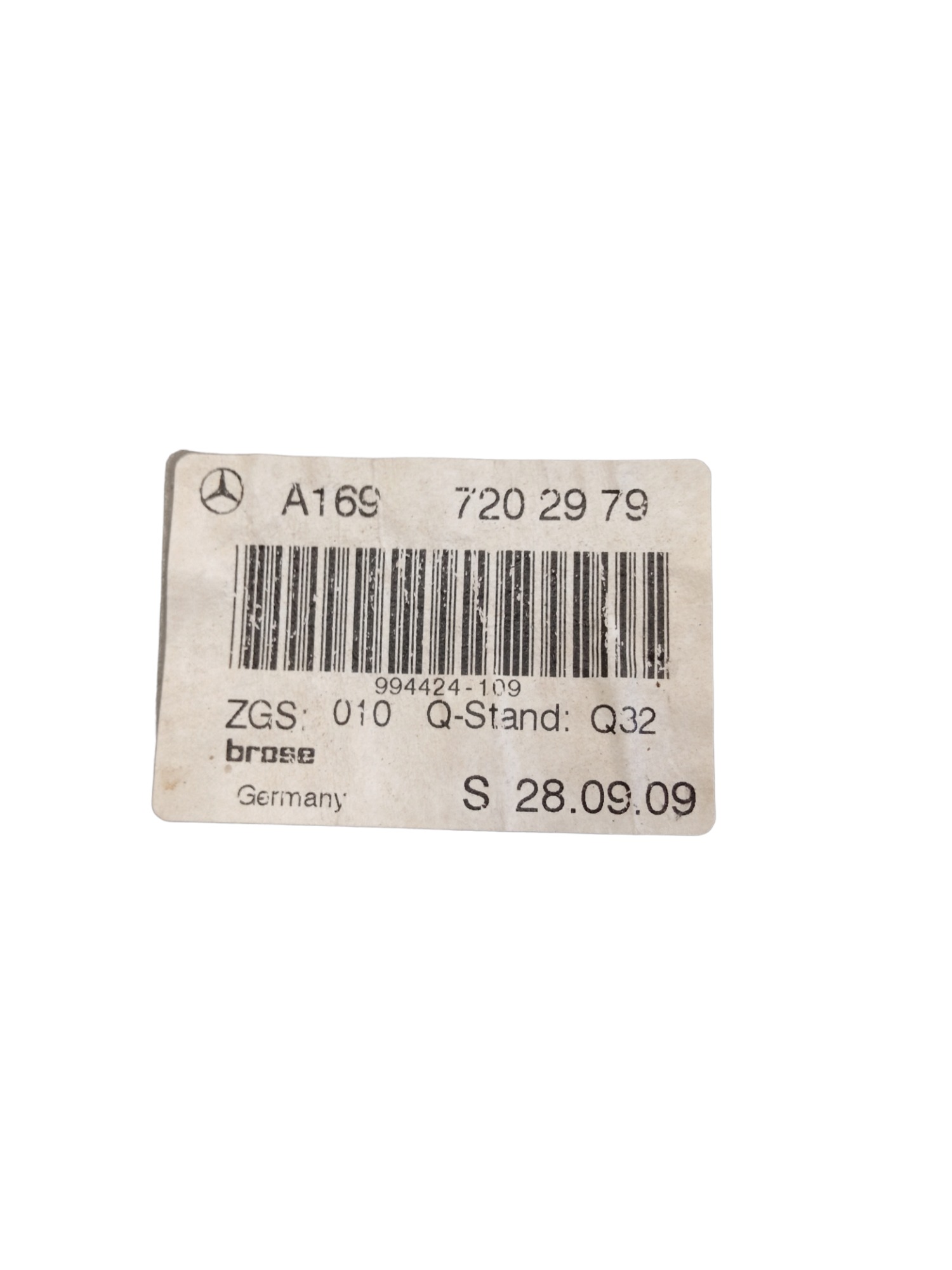 Maquina Vidro Dianteiro Esquerdo Mercedes B180 2007 2008 5