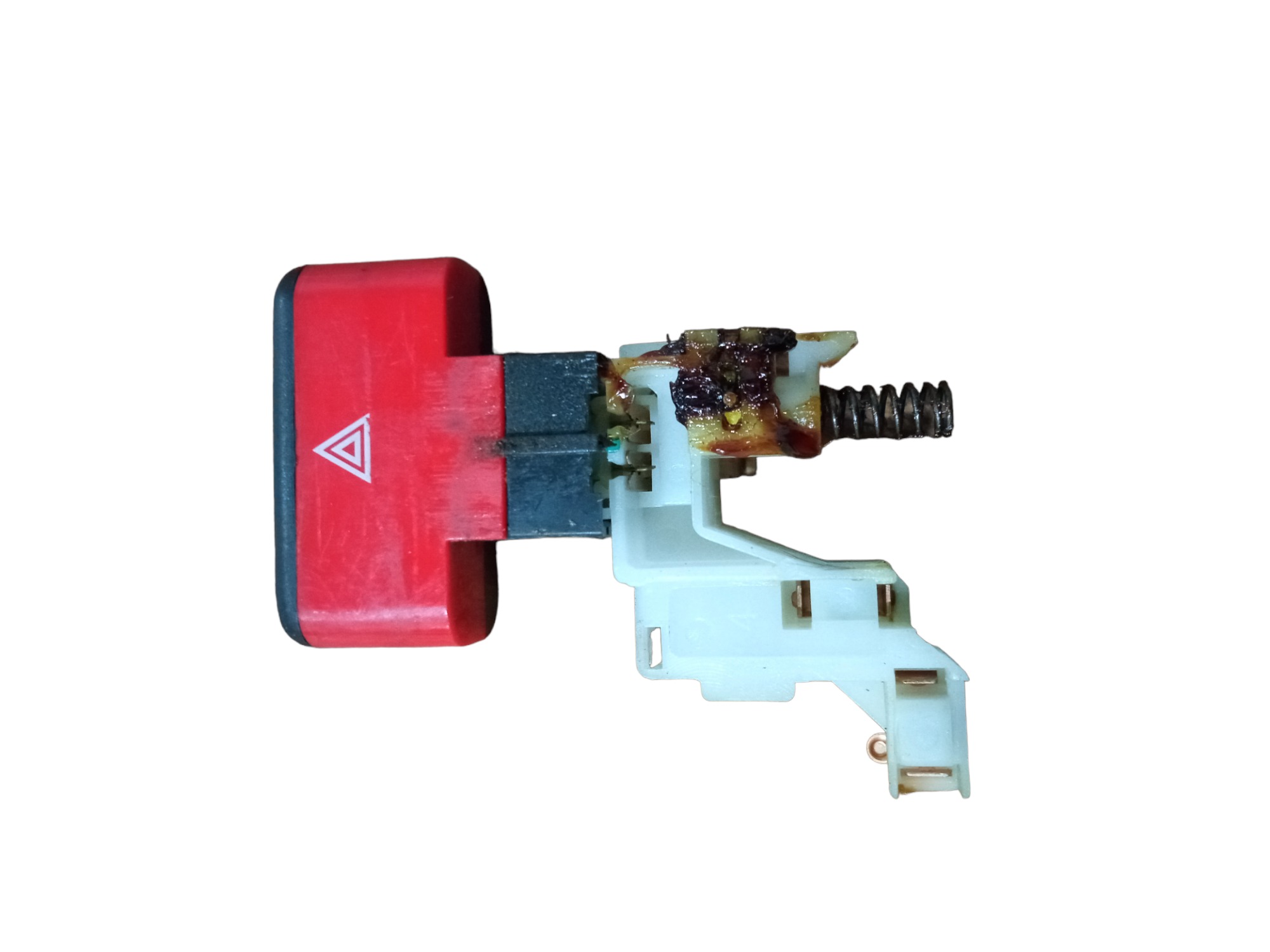 Botão Pisca Alerta Fiat Palio Siena 1996/2000  Vermelho 1