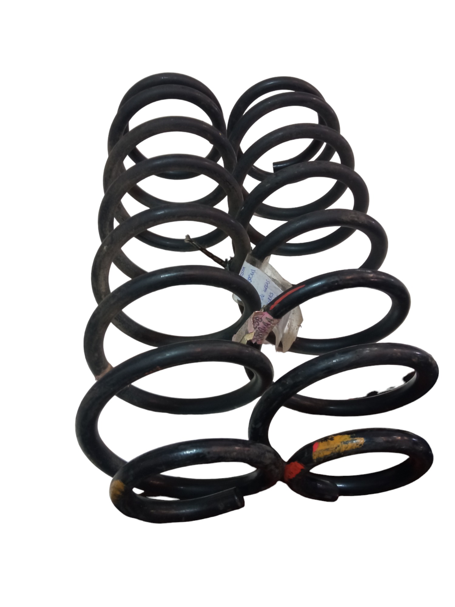 Par De Molas Traseiras Ford Fiesta Zetec Rocan 2009 A 2013 2
