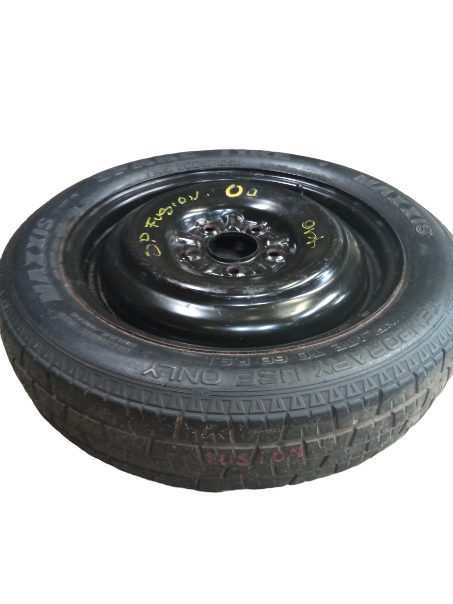 Roda Estepe T145/80 D16 105m Ford Fusion 2009/2011 M.v 2