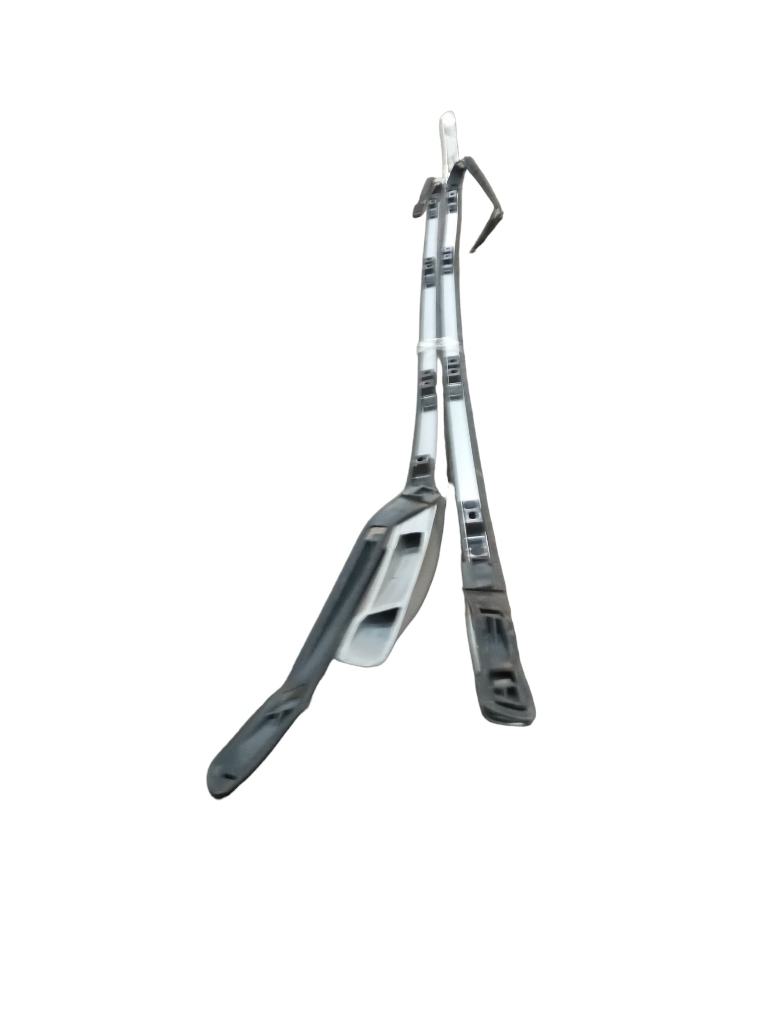 Par De Rack De Teto Original Honda Hr-v Prata 4
