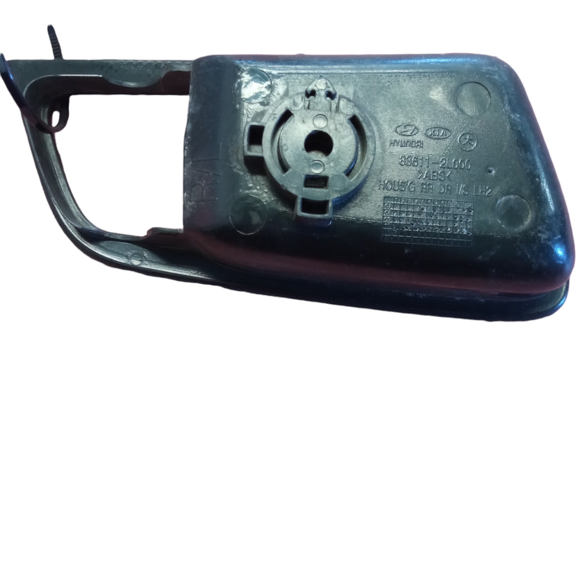 Moldura Maçaneta Interna Esquerda Hyundai I30 2009 Preto Dianteira/traseira 3