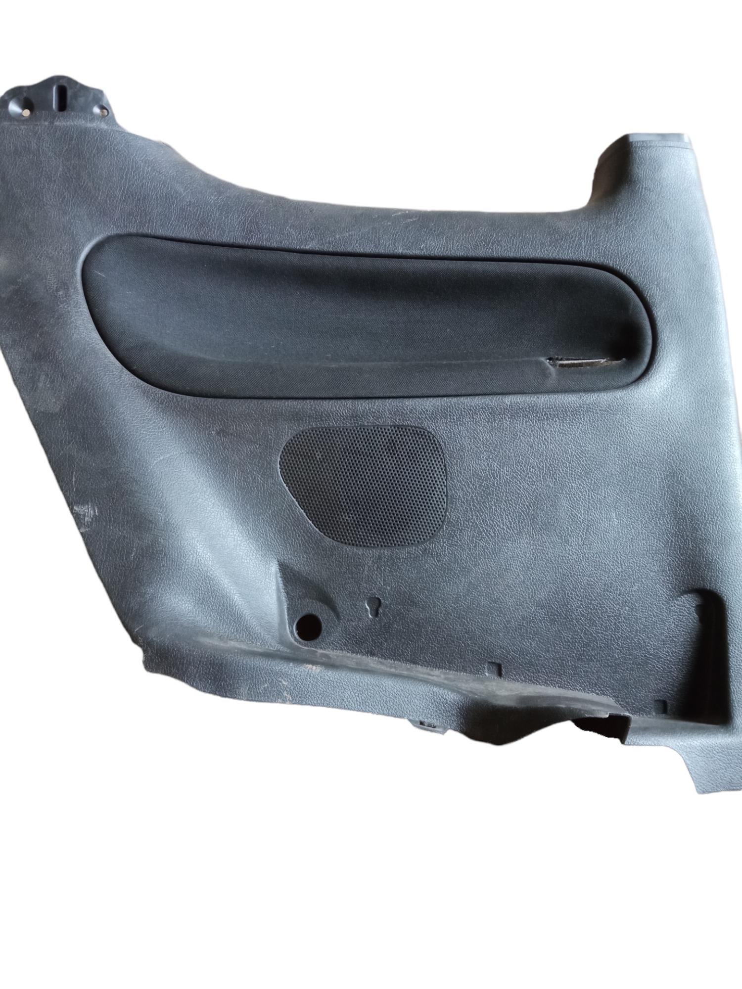 Forro Lateral Traseiro Esquerdo Peugeot 206 2000 A 2005 Preto 1