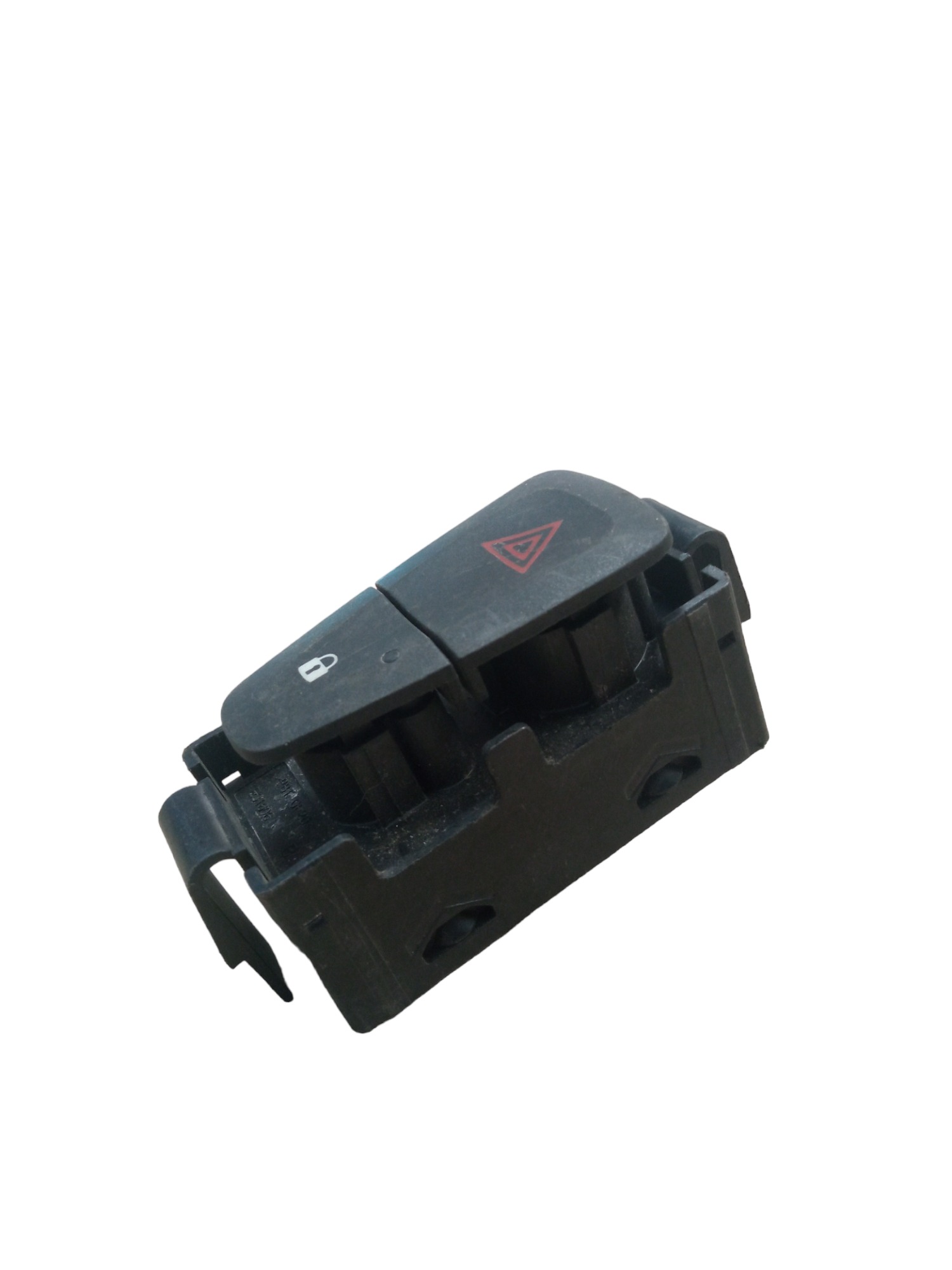 Botão Pisca-alerta E Trava Renault Sandero/logan 2014/2016 Preto 2