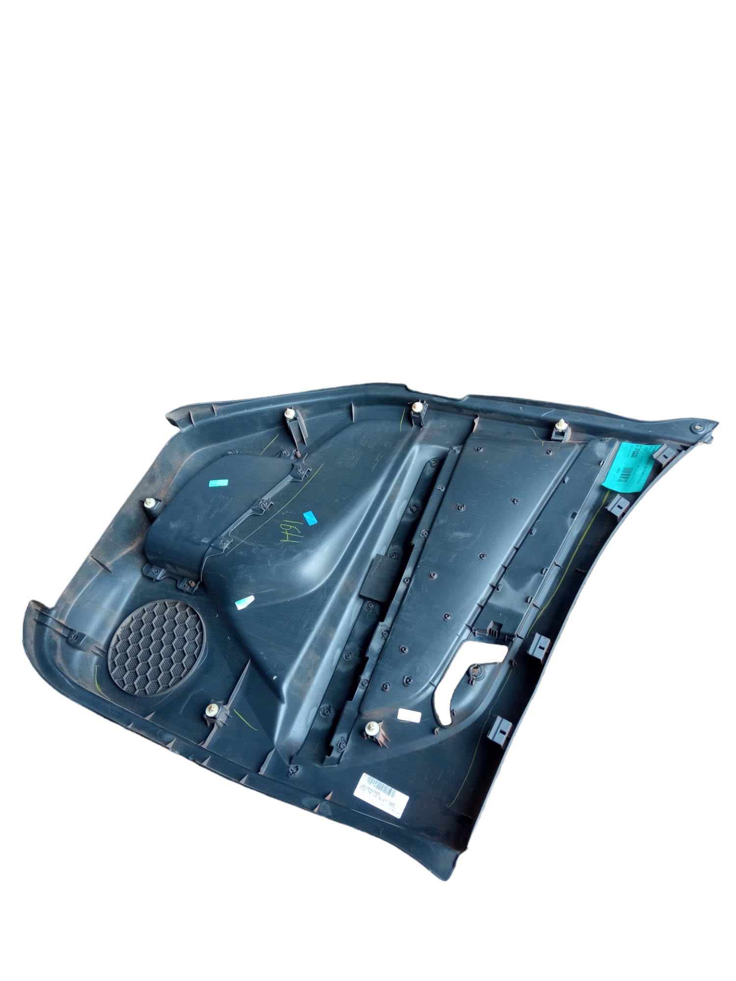 Forro De Porta Traseira Direita Gm S10 2012 A 2016 Original  Cinza 5