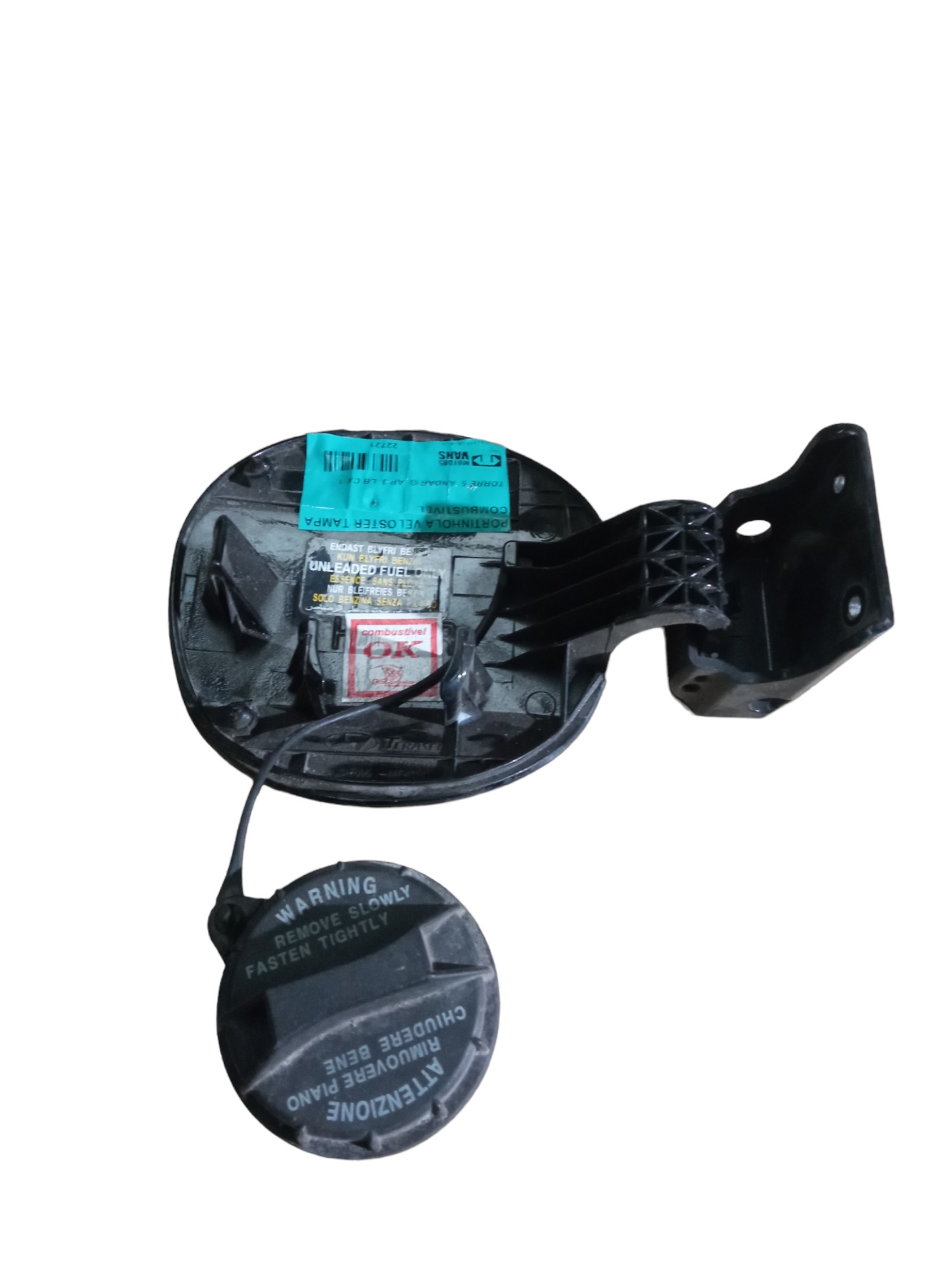 Portinhola Tanque De Combustível Hyundai Veloster 12/14 M.v Preto 2012 3