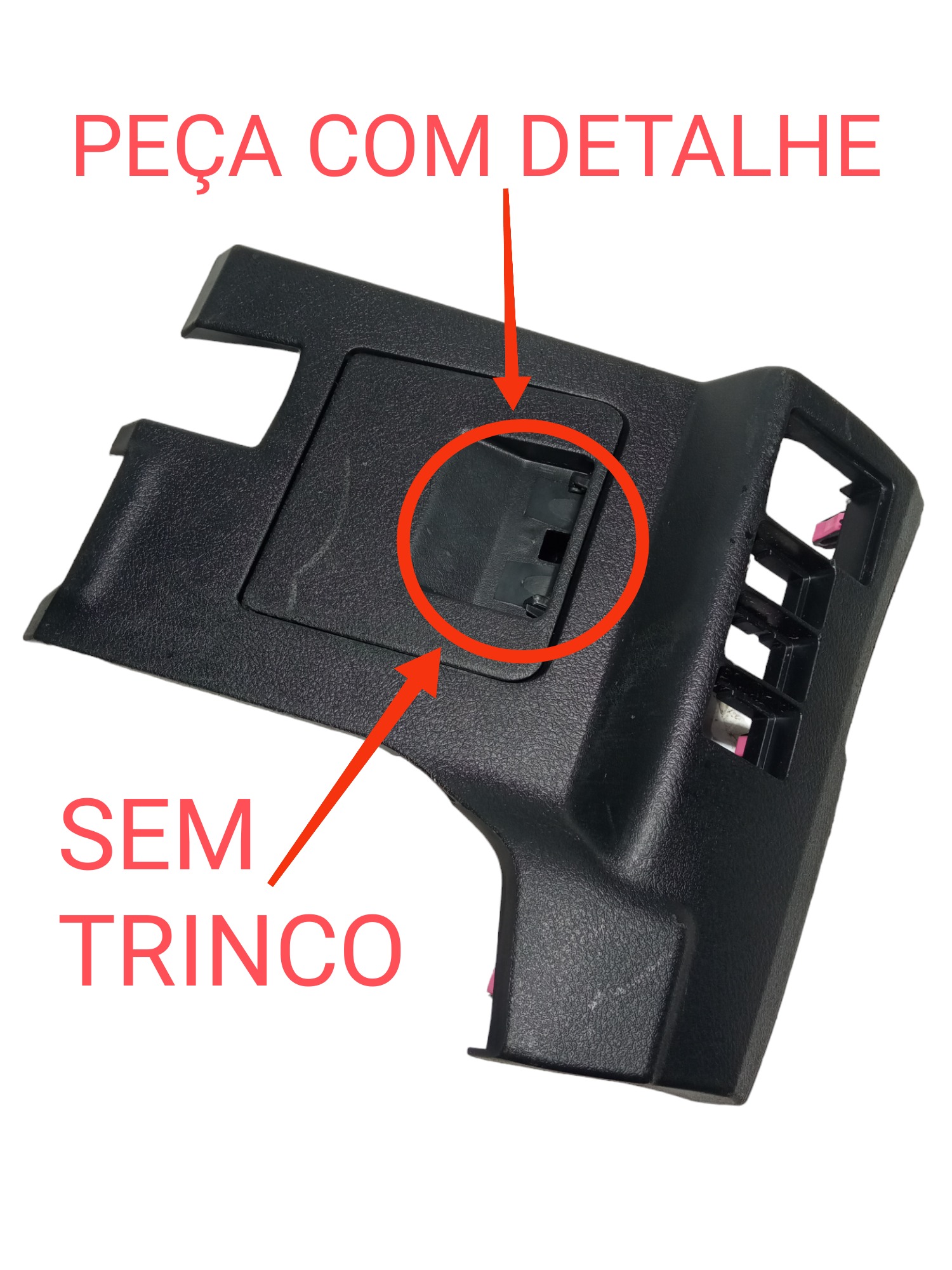 Moldura Acabamento Lateral Esquerdo Painel Corolla 2015 2018 2