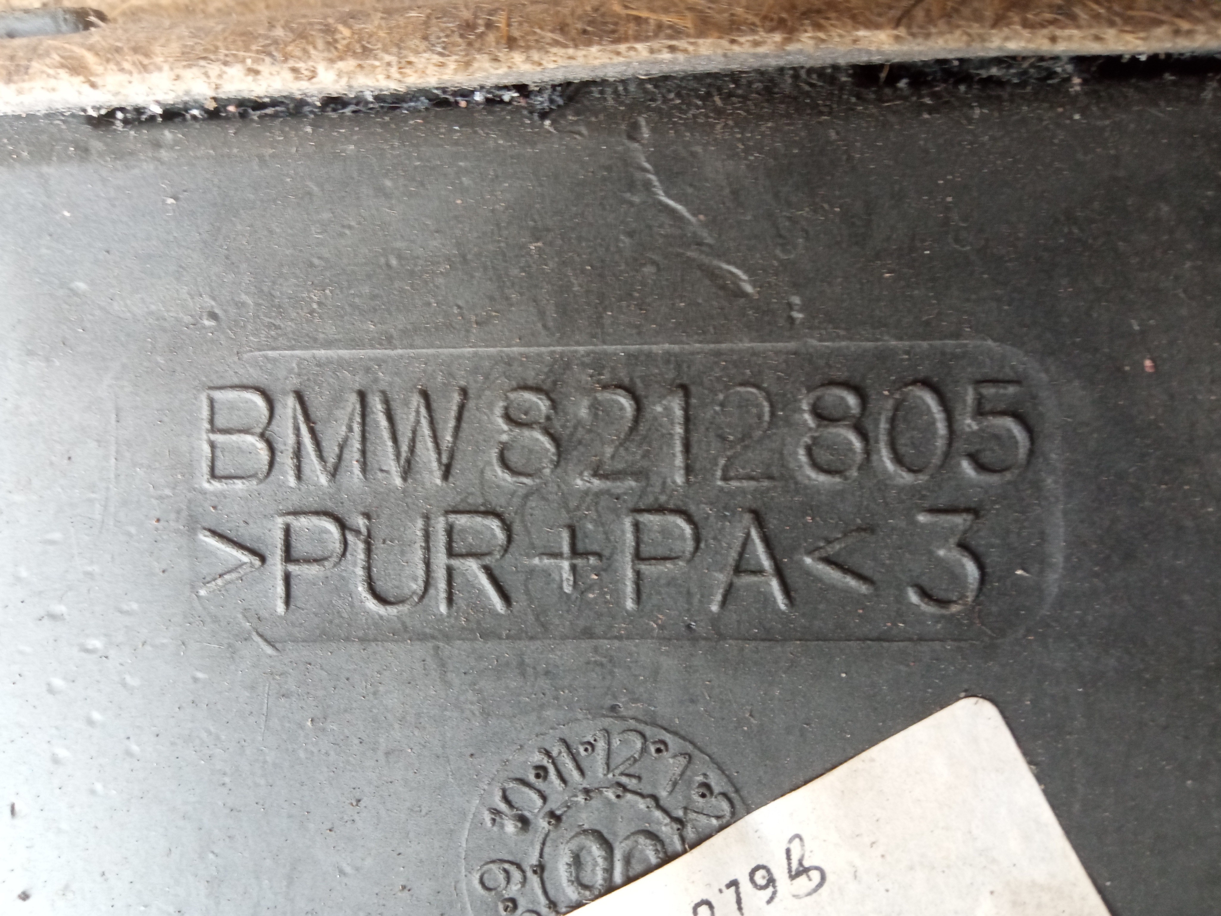 Forro Porta Dianteira Esquerda Bmw 525i 2001 Original Usado  Cinza 3