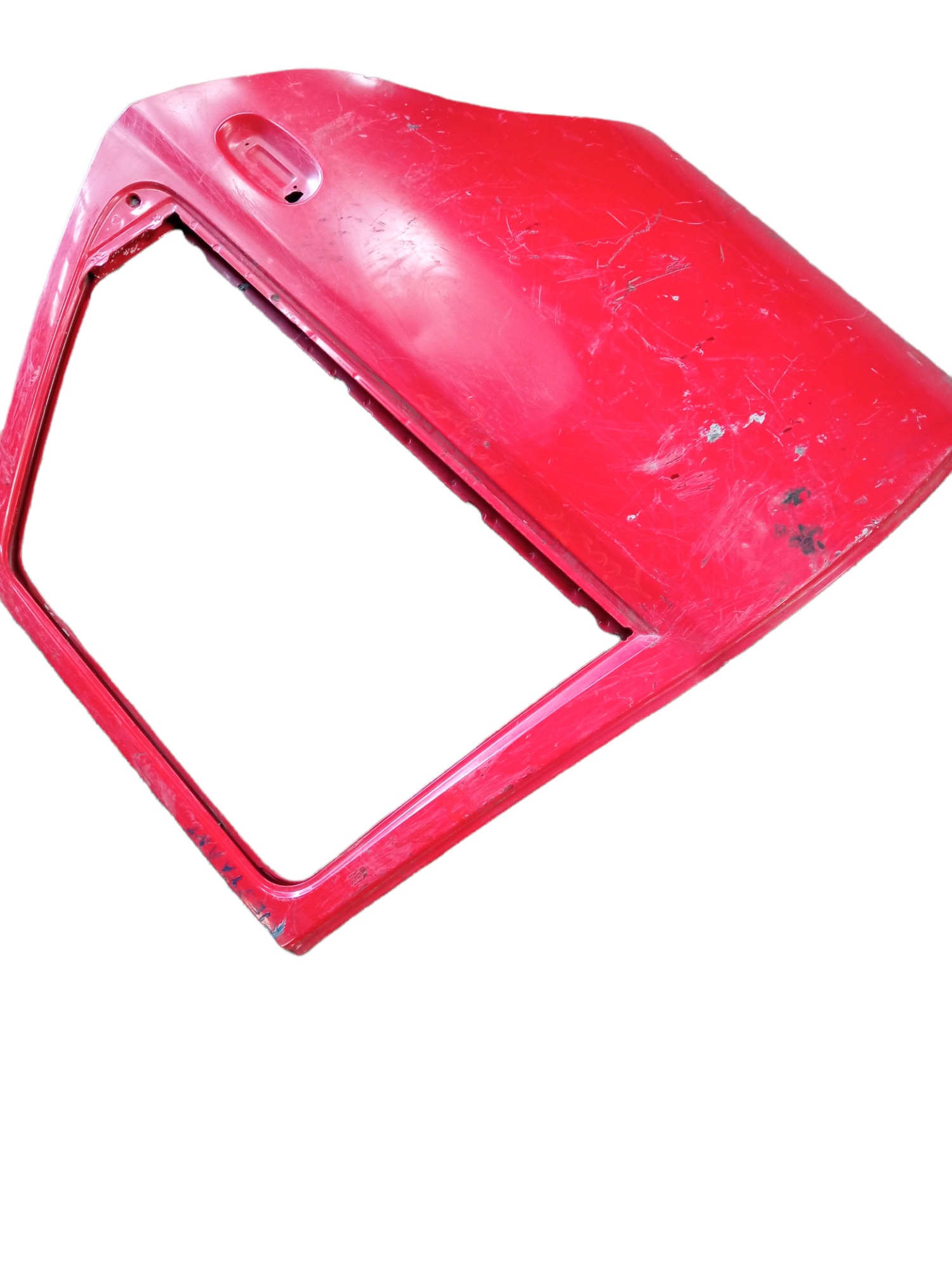 Porta Traseira Esquerda  Fiesta 97 98 99 2000 2001 2002 2003 Vermelho 3