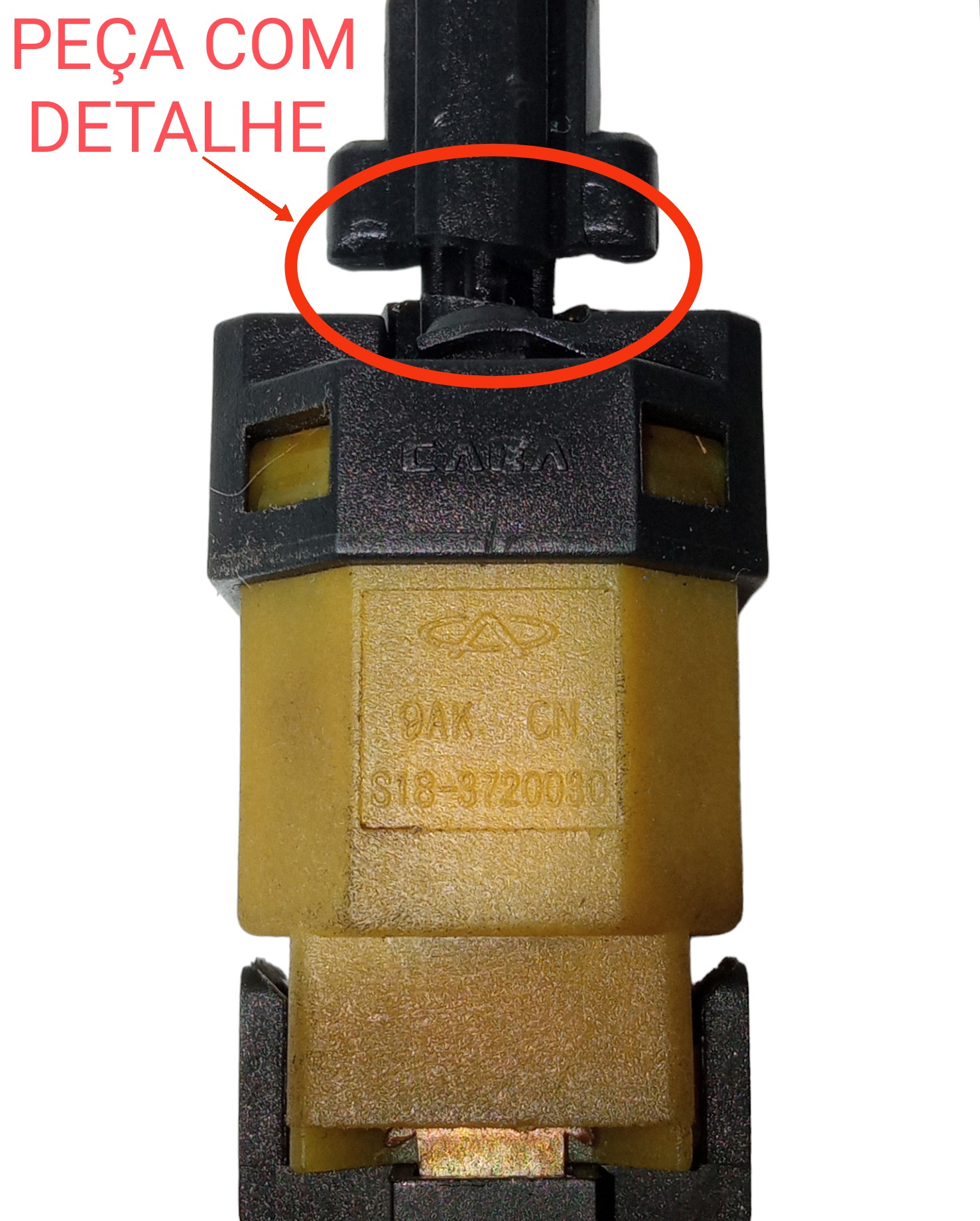 Sensor Interruptor Pedal Luz Freio Chery S18 2012 Original 2