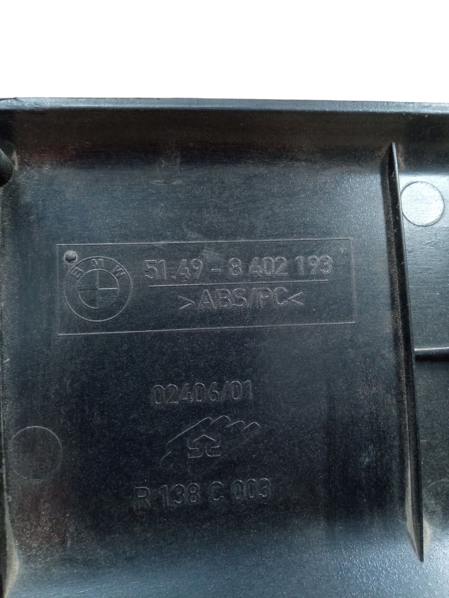 Acabamento Tampa Porta-malas Original Bmw X5 1998/2006 Preto 5