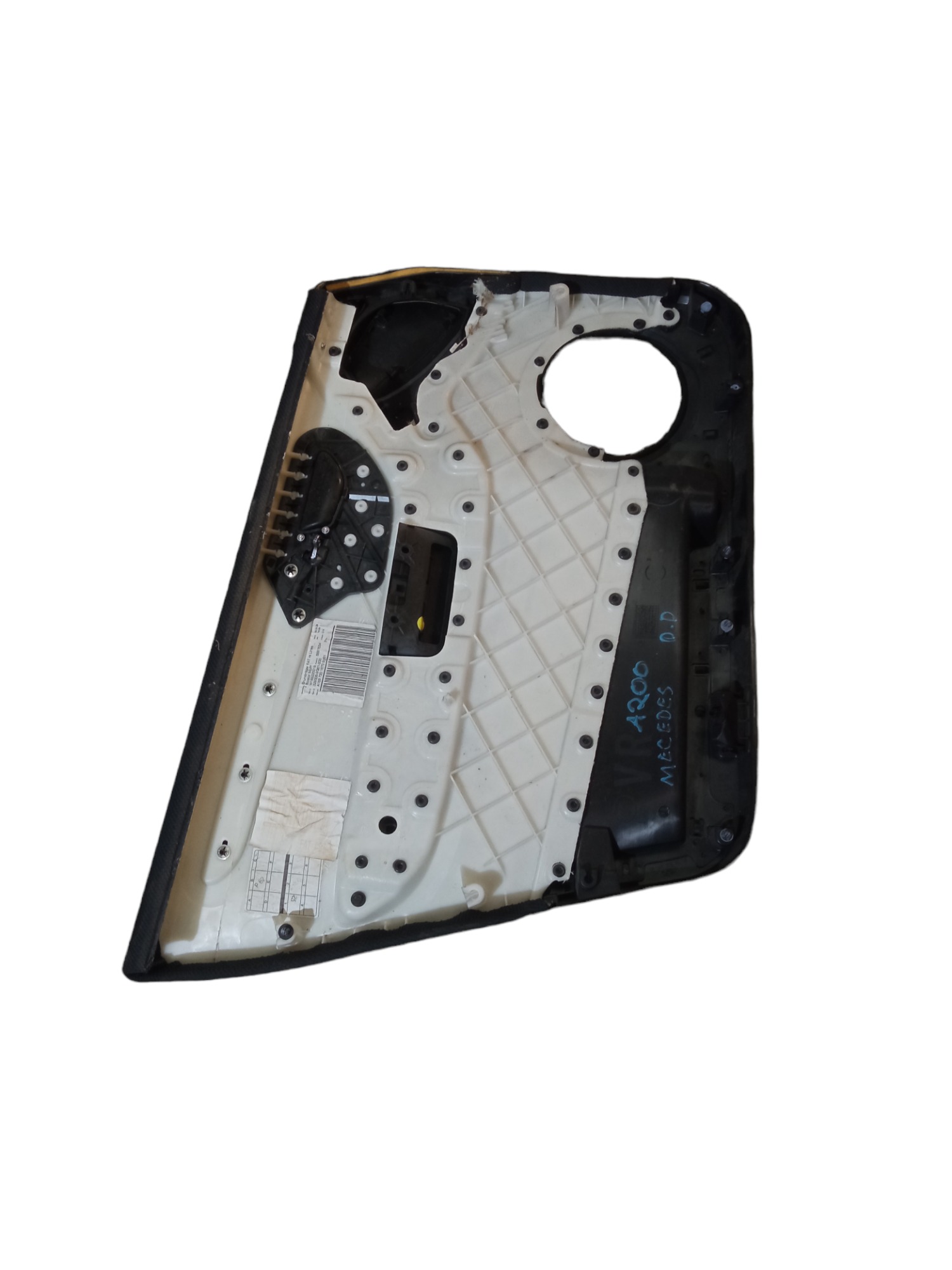 Forro De Porta Dianteiro Direito Mercedes A200 2006/2010 Preto 5